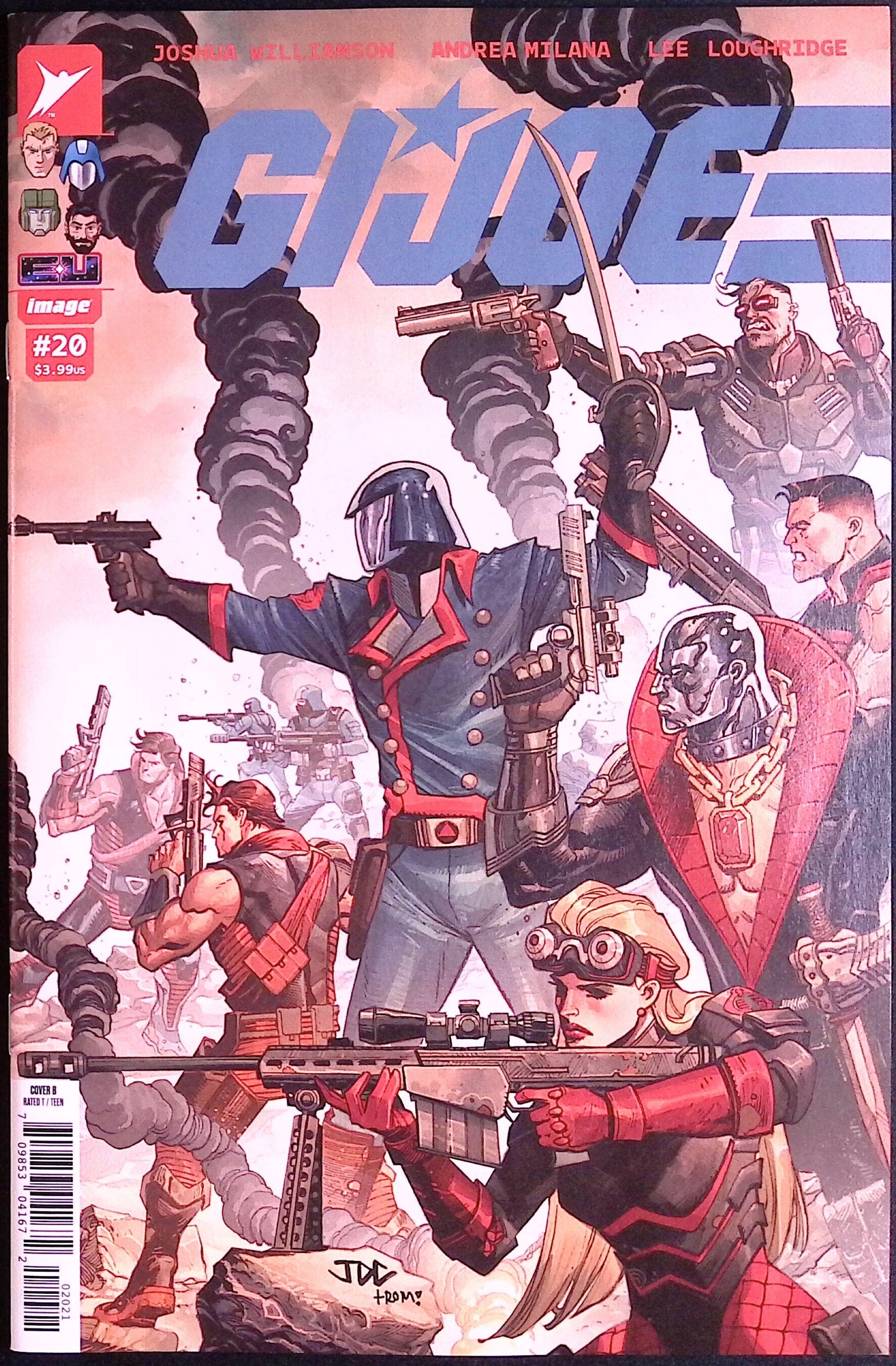 G.I. Joe # 20 Cover B Cassara Variant First Printing 2026 BN