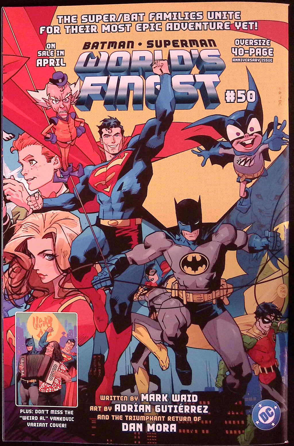 Superman / Spider-Man # 1 Cover N Campbell Variant 2026 BN