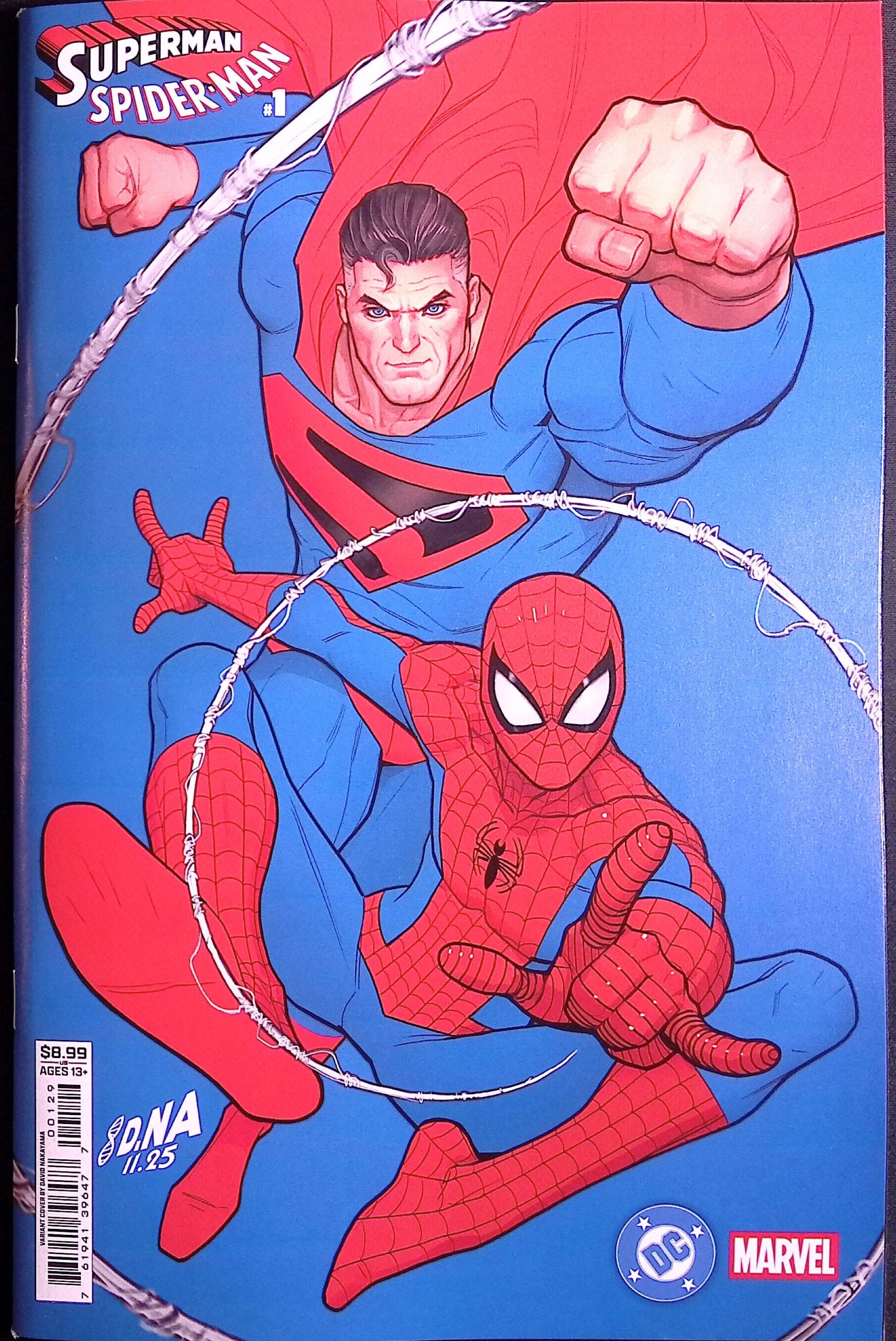 Superman / Spider-Man # 1 Cover Q Nakayama Variant 2026 BN
