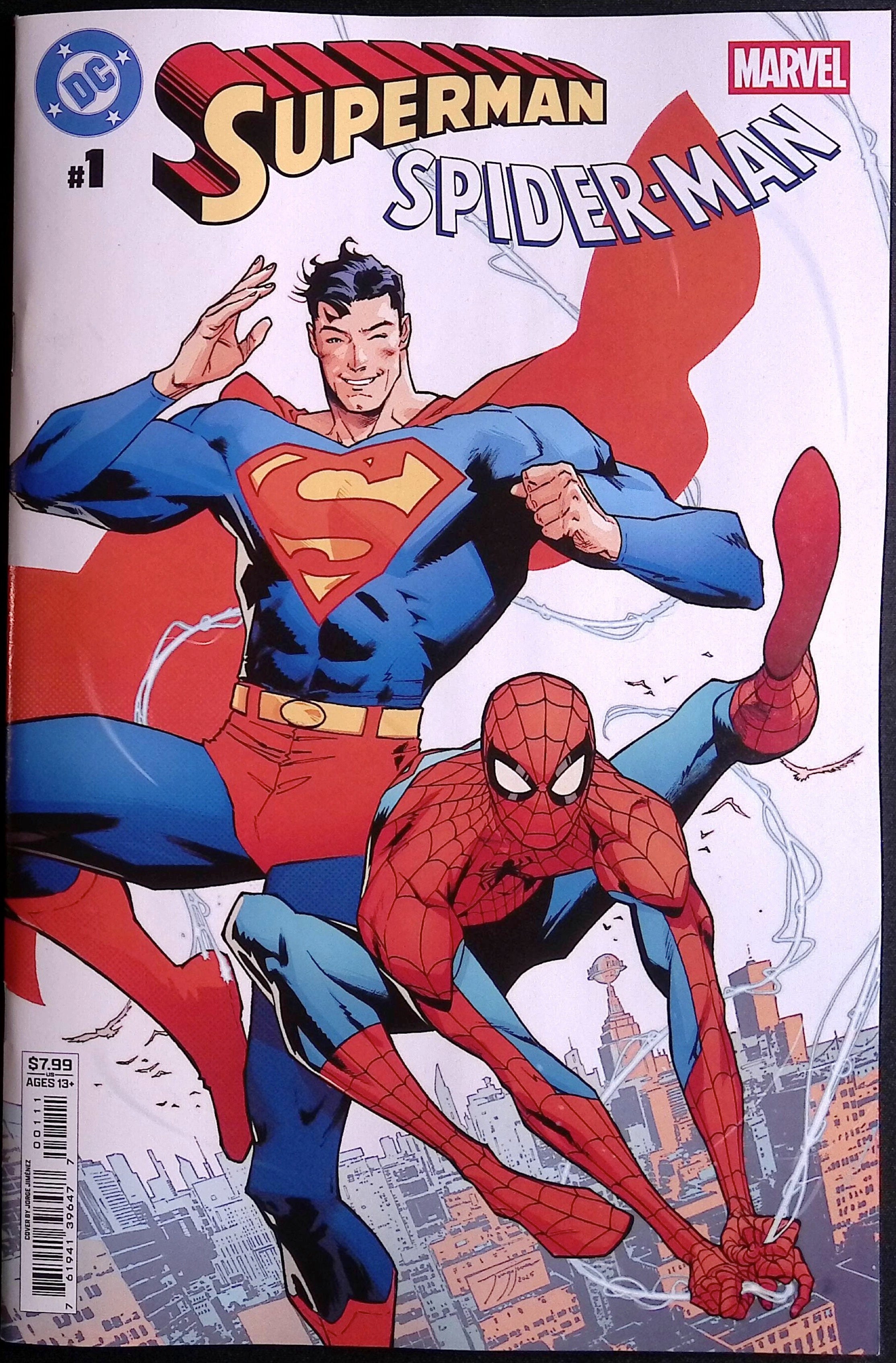 Superman / Spider-Man # 1 Cover A First Printing 2026 BN