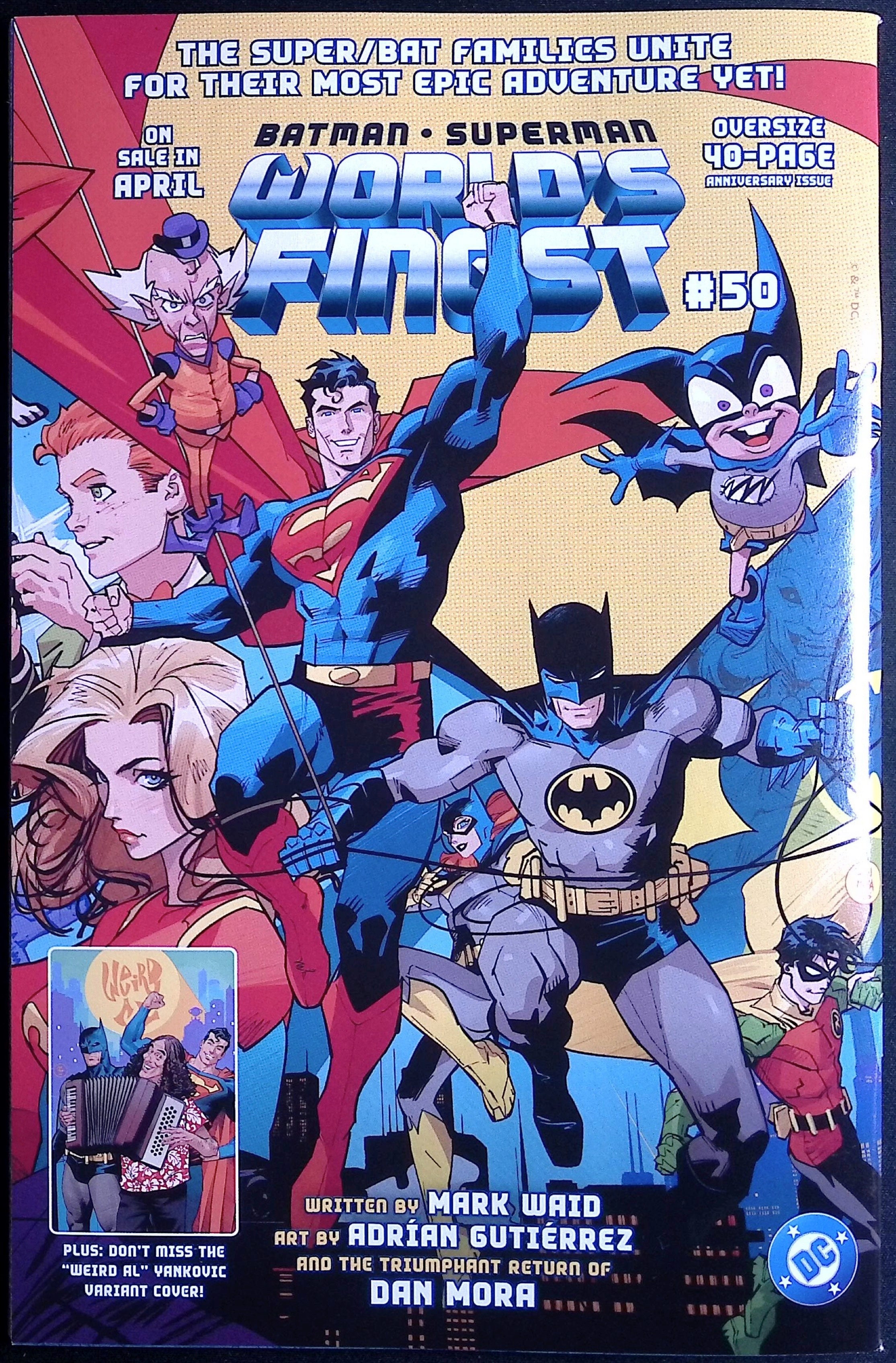 Superman / Spider-Man # 1 Cover A First Printing 2026 BN