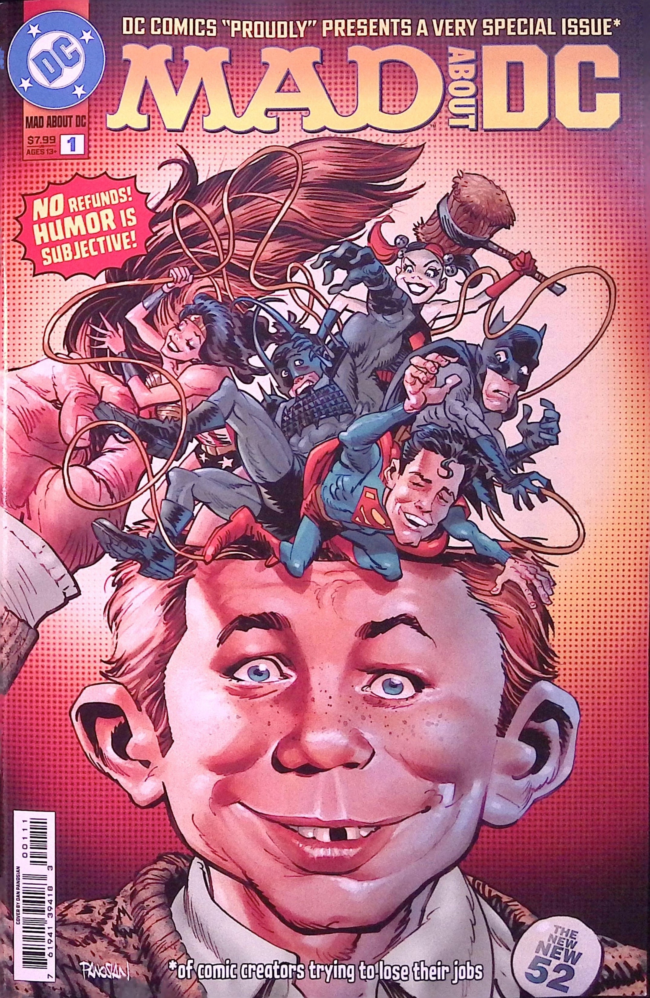 MAD About DC # 1 2026 Cover A First Printing 2026 BN
