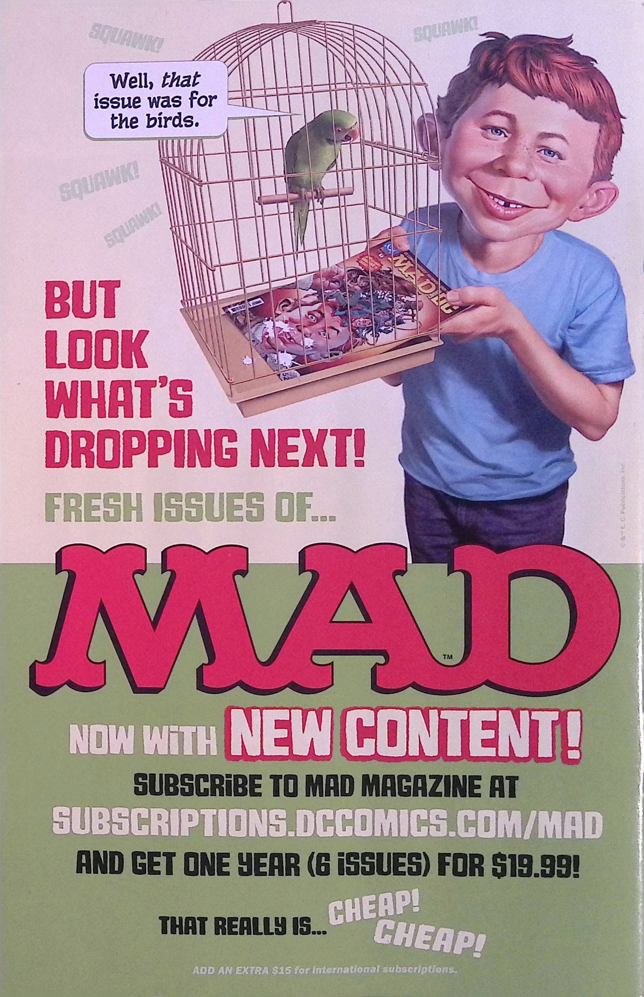 MAD About DC # 1 2026 Cover A First Printing 2026 BN