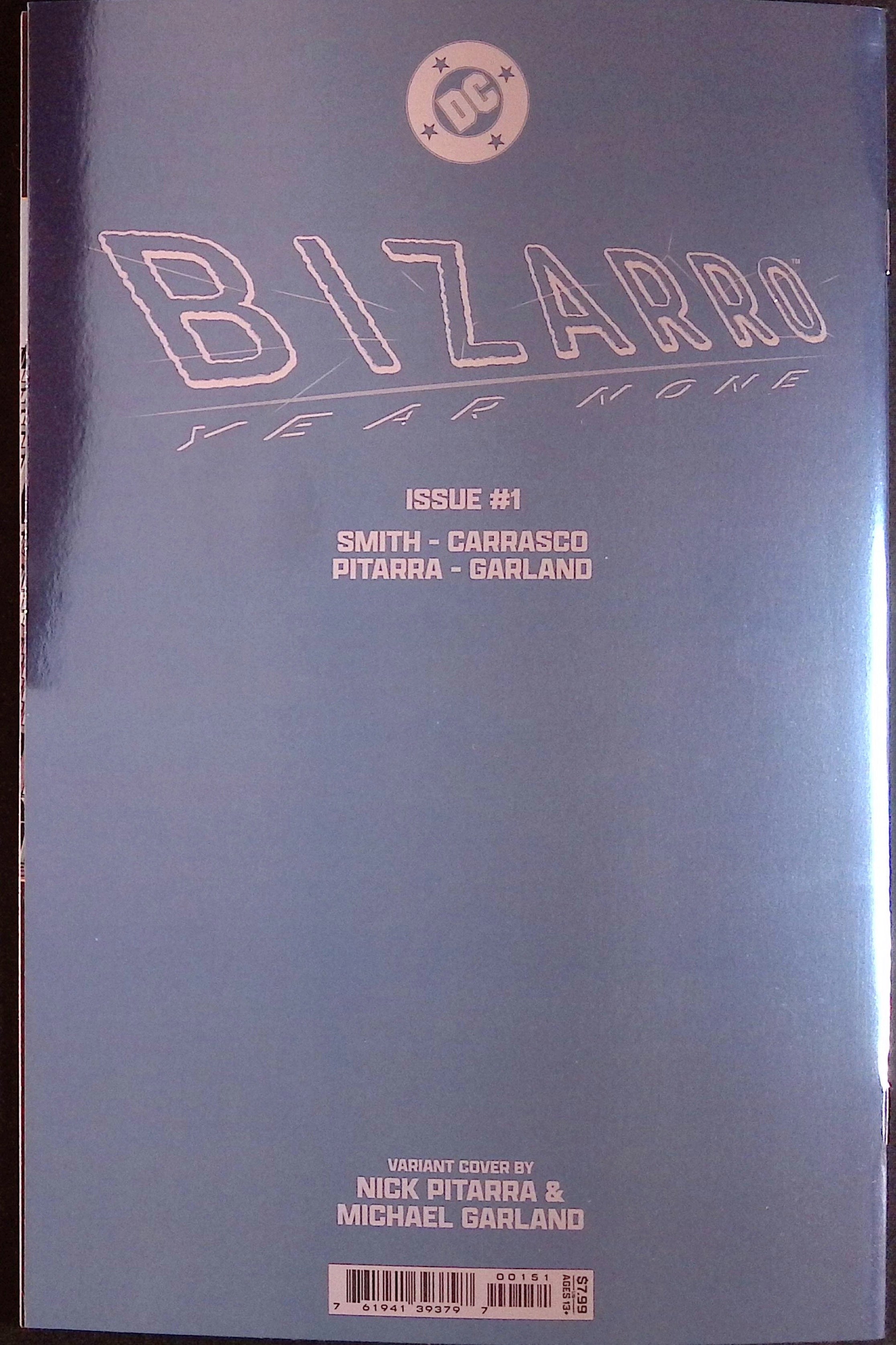 Bizarro: Year None # 1 Cover E Pitarra Foil Variant First Printing 2026 BN