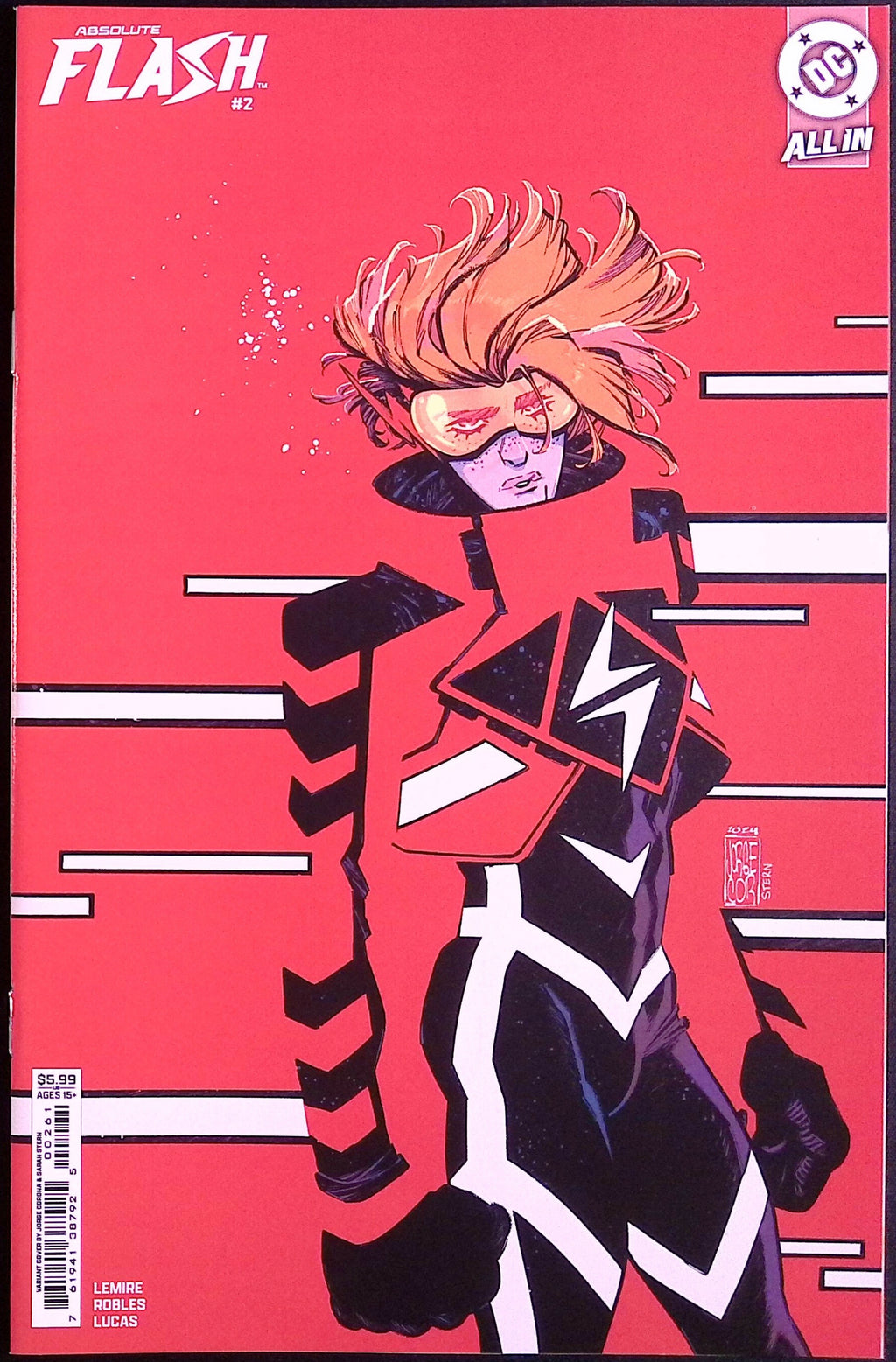Absolute Flash # 2 Cover B Corona Variant First Printing 2025 BN
