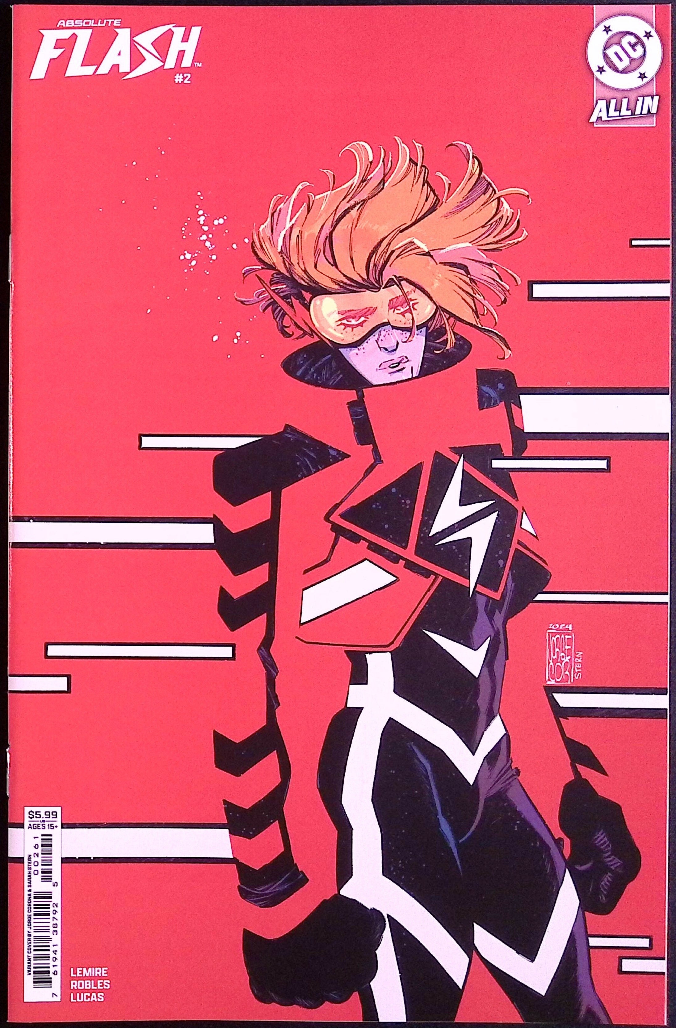 Absolute Flash # 2 Cover B Corona Variant First Printing 2025 BN