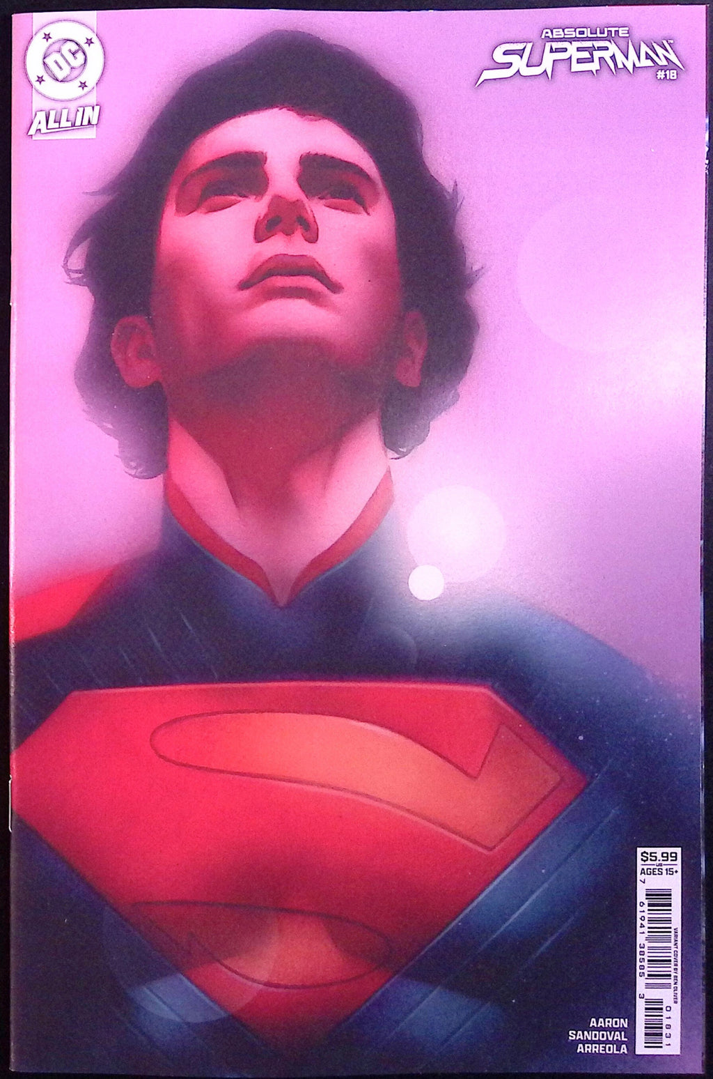 Absolute Superman # 18 Cover C Oliver Variant 2026 BN
