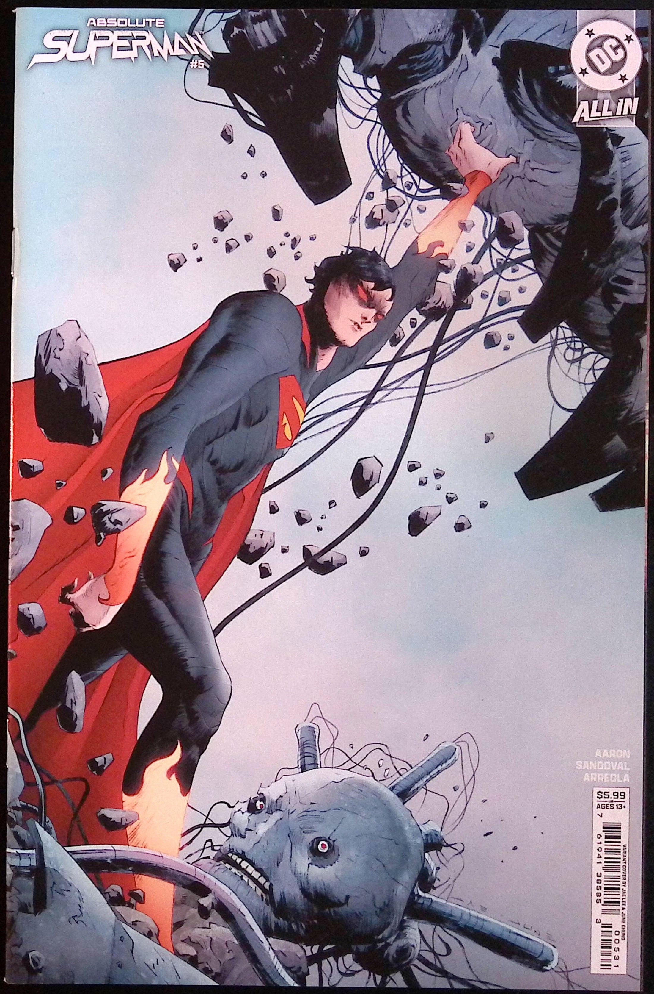 Absolute Superman # 5 Cover C Jae Lee Variant First Printing 2025 BN