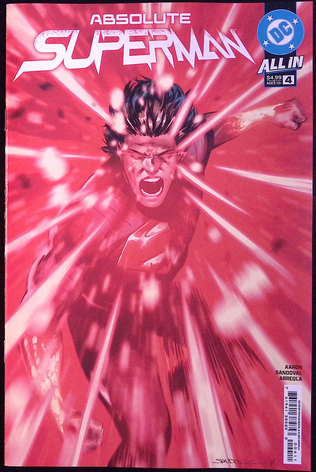 Absolute Superman # 4 Cover A First Printing 2025 BN