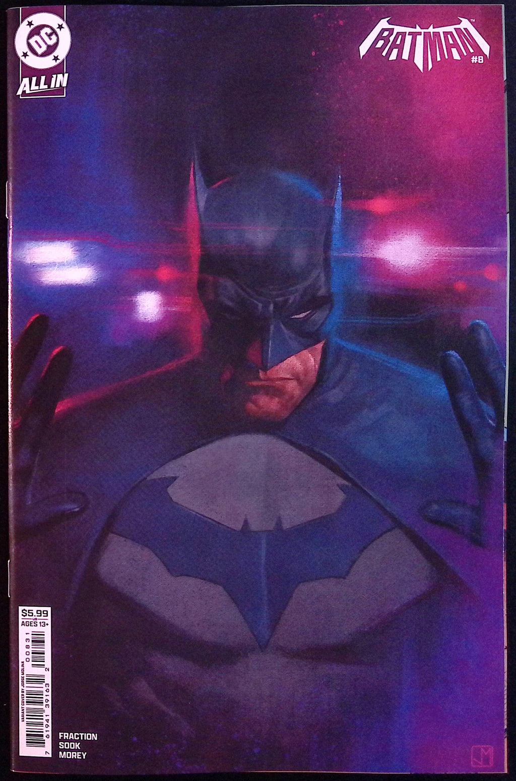 Batman # 8 Cover C Molina Variant First Printing 2026 BN