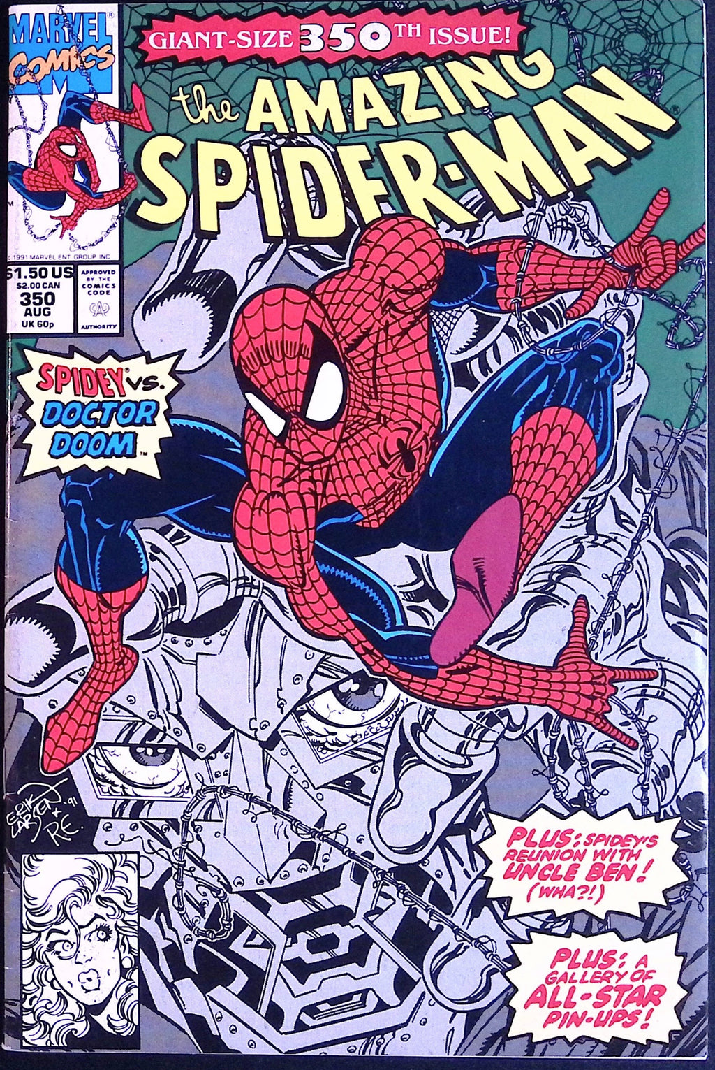 The Amazing Spider-Man # 350 1991 VF/NM