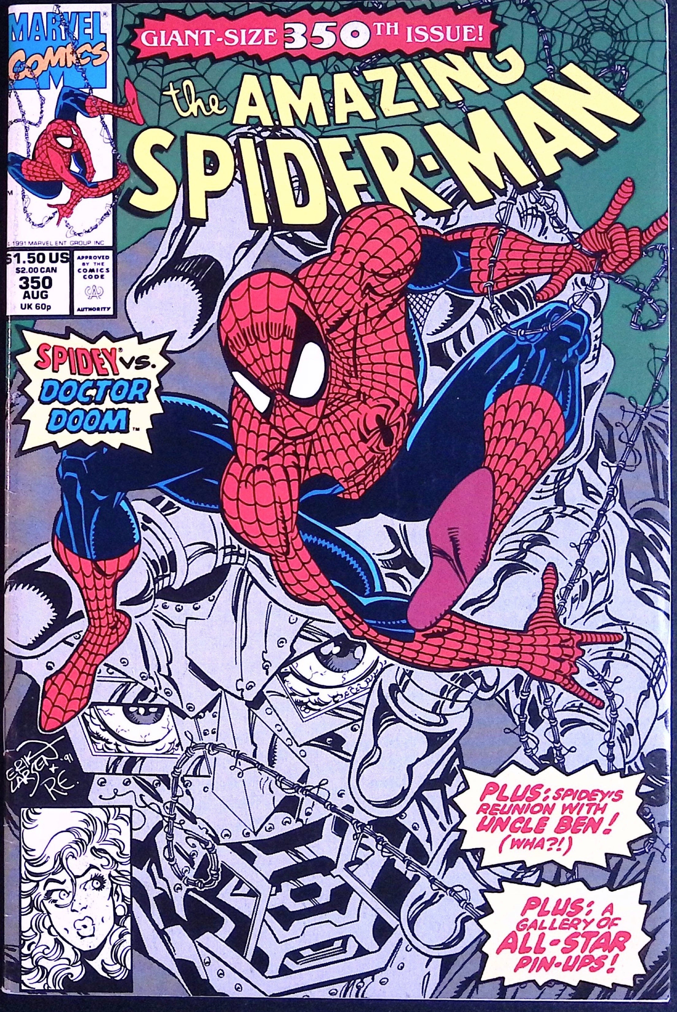 The Amazing Spider-Man # 350 1991 VF/NM