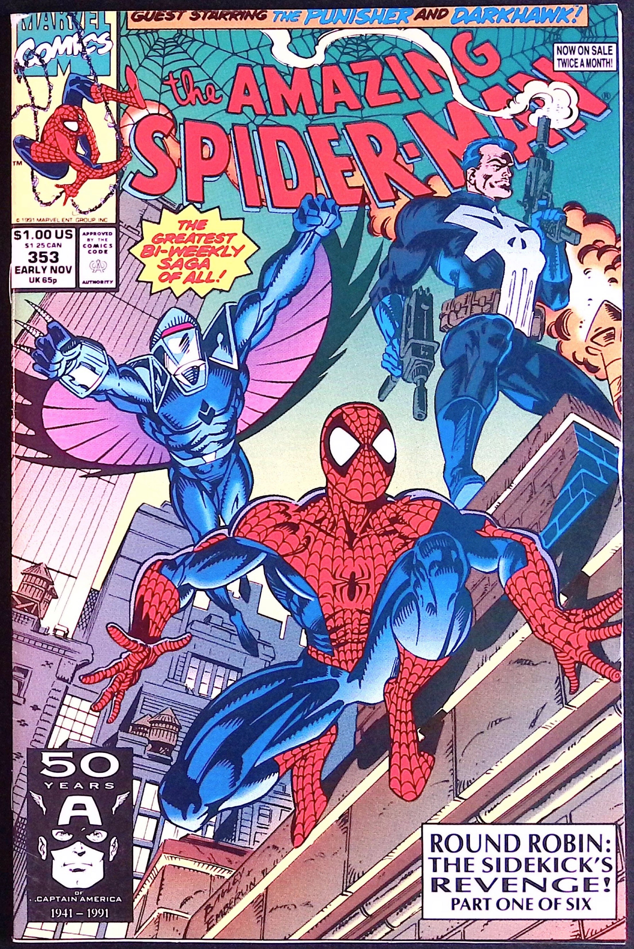 The Amazing Spider-Man # 353 1991 VF+