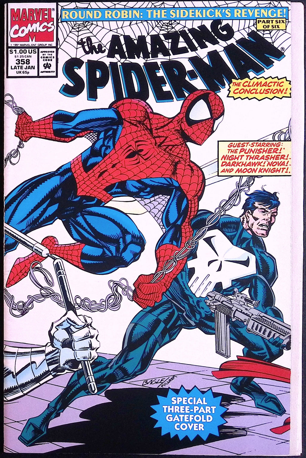 The Amazing Spider-Man # 358 1992 VF/NM