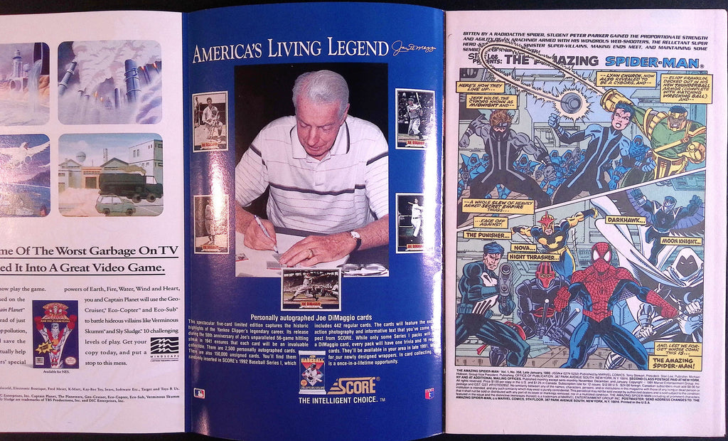 The Amazing Spider-Man # 358 1992 VF/NM