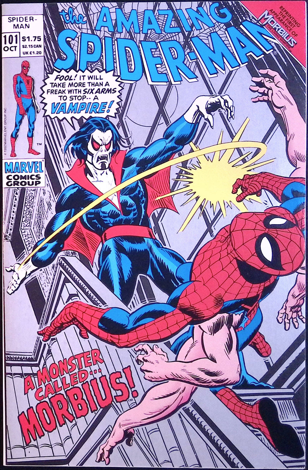 The Amazing Spider-Man # 101 Second Printing First Morbius 1992 VF/NM