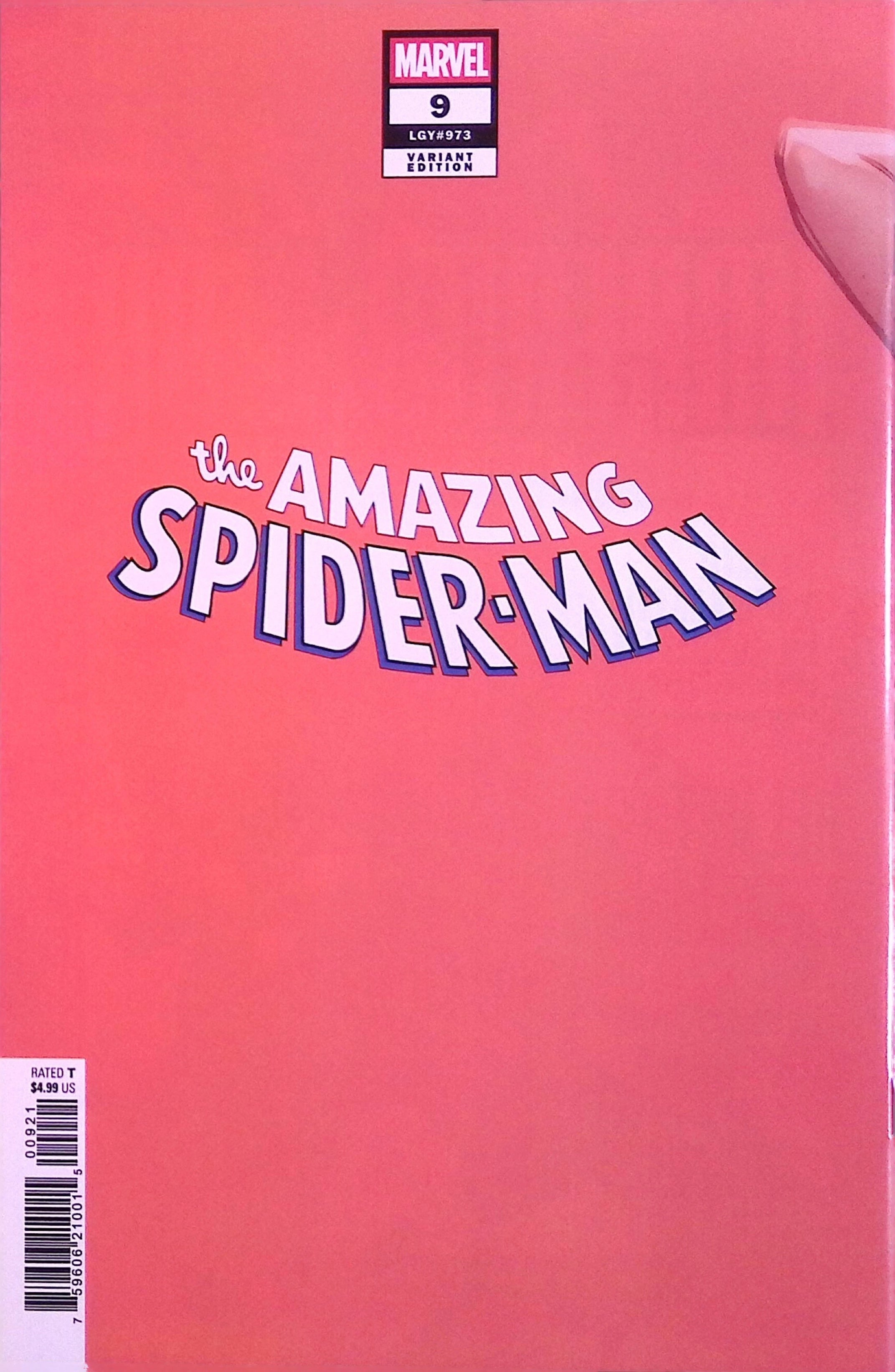 The Amazing Spider-Man # 9 J. Scott Campbell J.S.C. Variant Cover NM-
