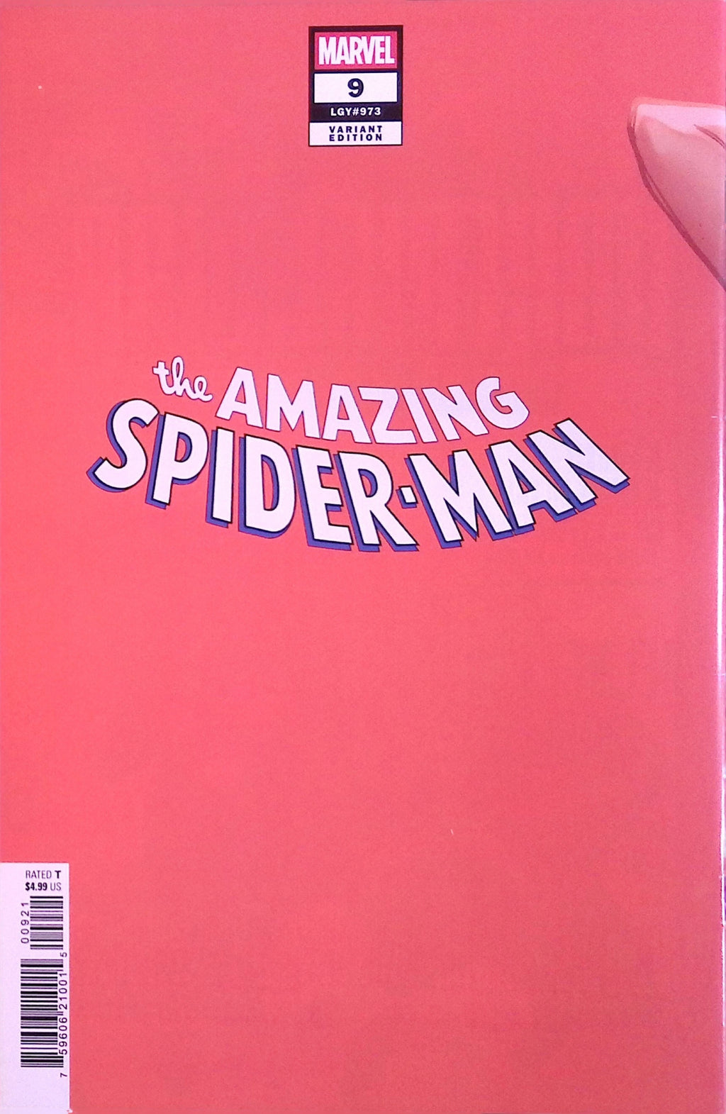The Amazing Spider-Man # 9 J. Scott Campbell J.S.C. Variant Cover NM-