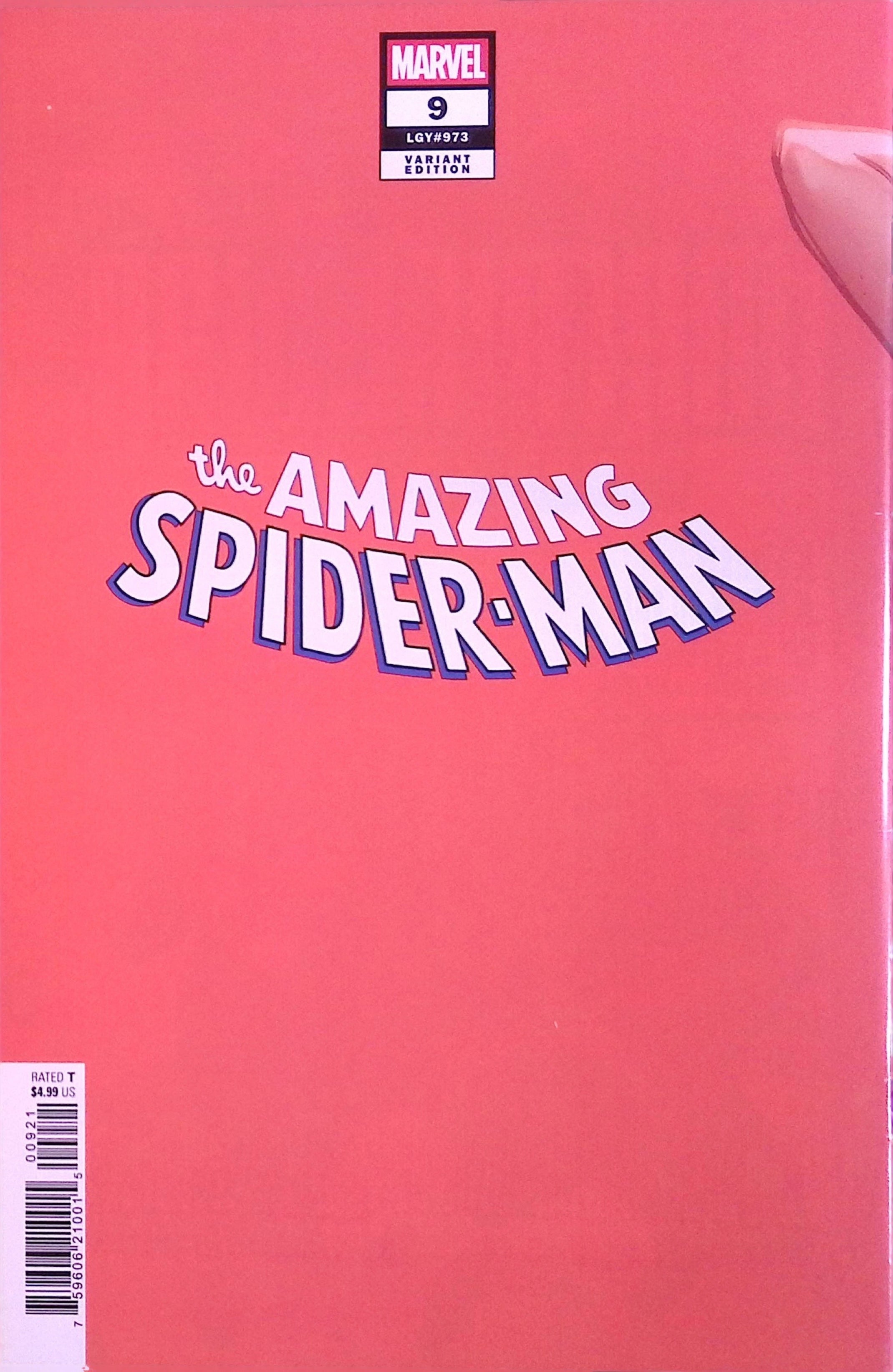 The Amazing Spider-Man # 9 J. Scott Campbell J.S.C. Variant Cover NM-
