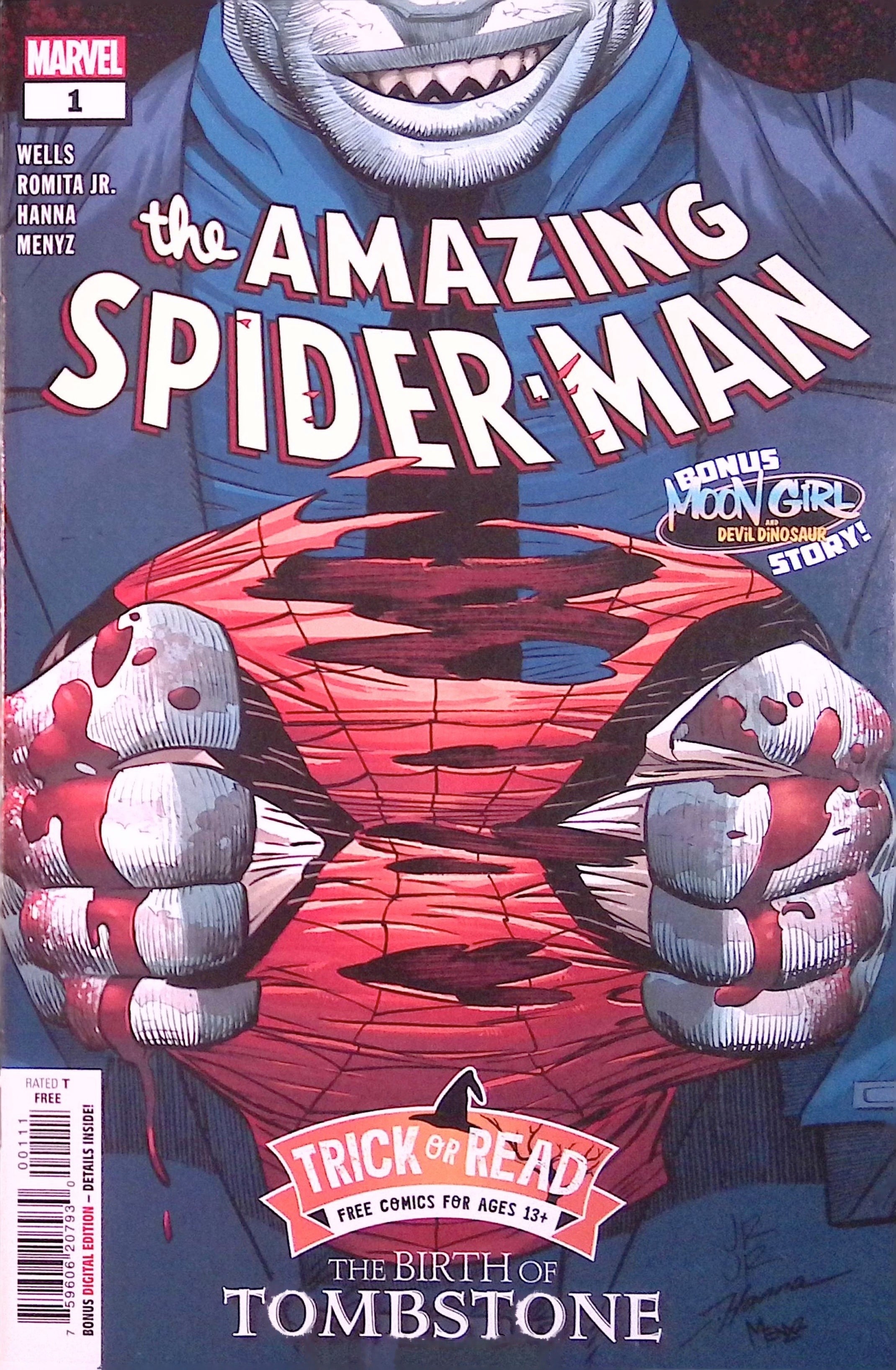 Amazing Spider-Man: The Birth of Tombstone # 1 2023 NM