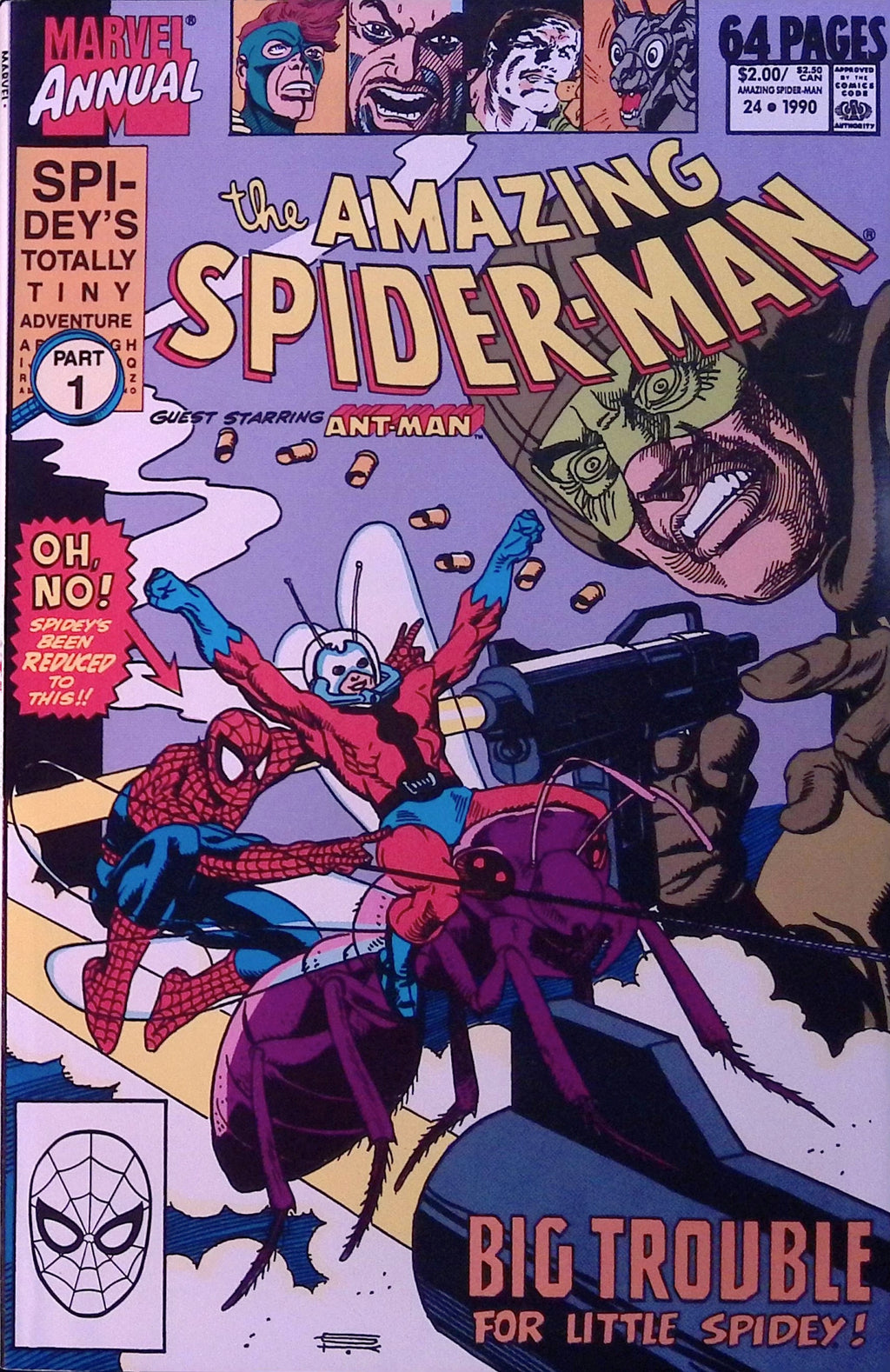The Amazing Spider-Man Annual # 24 1990 NM-