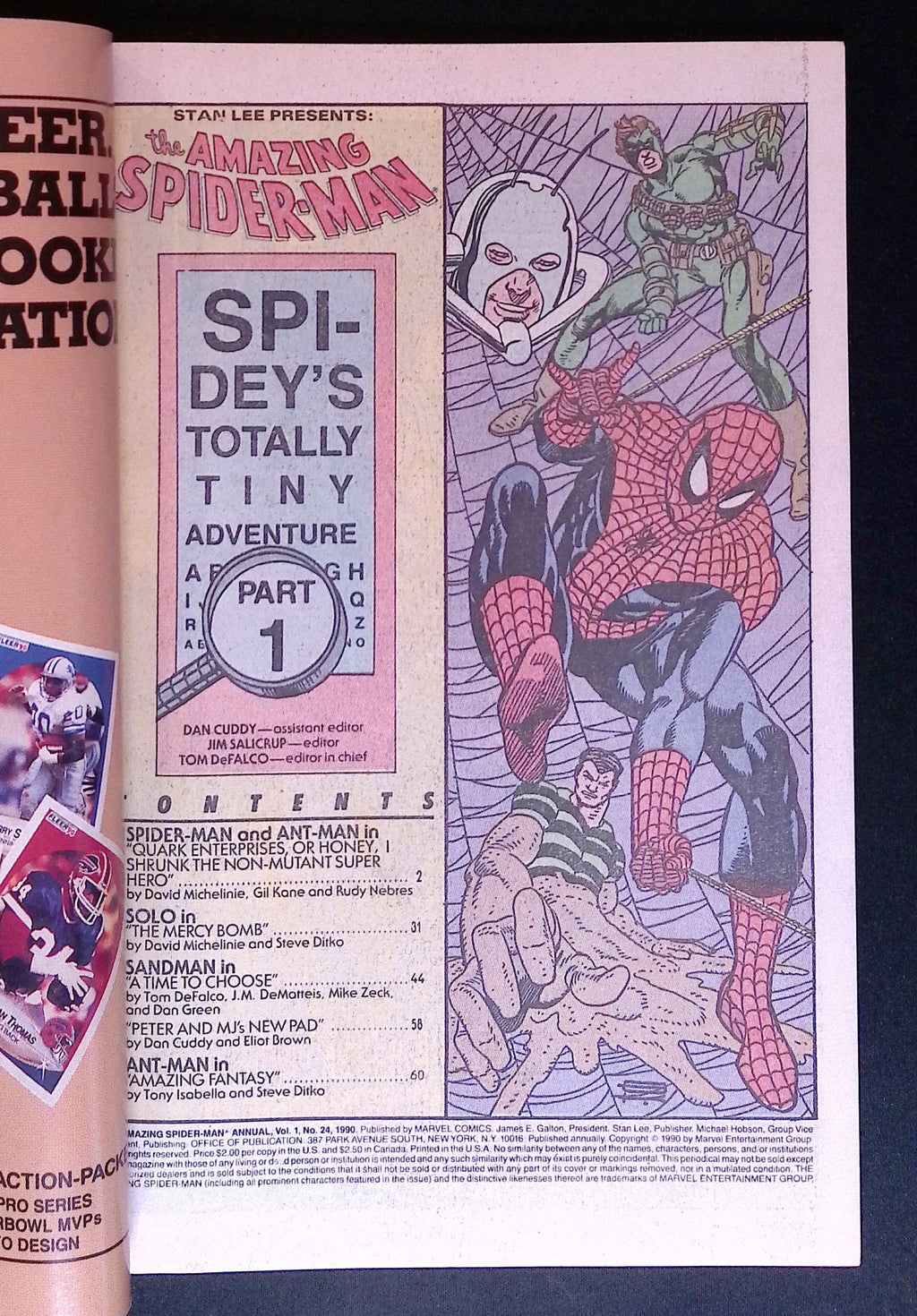 The Amazing Spider-Man Annual # 24 1990 NM-