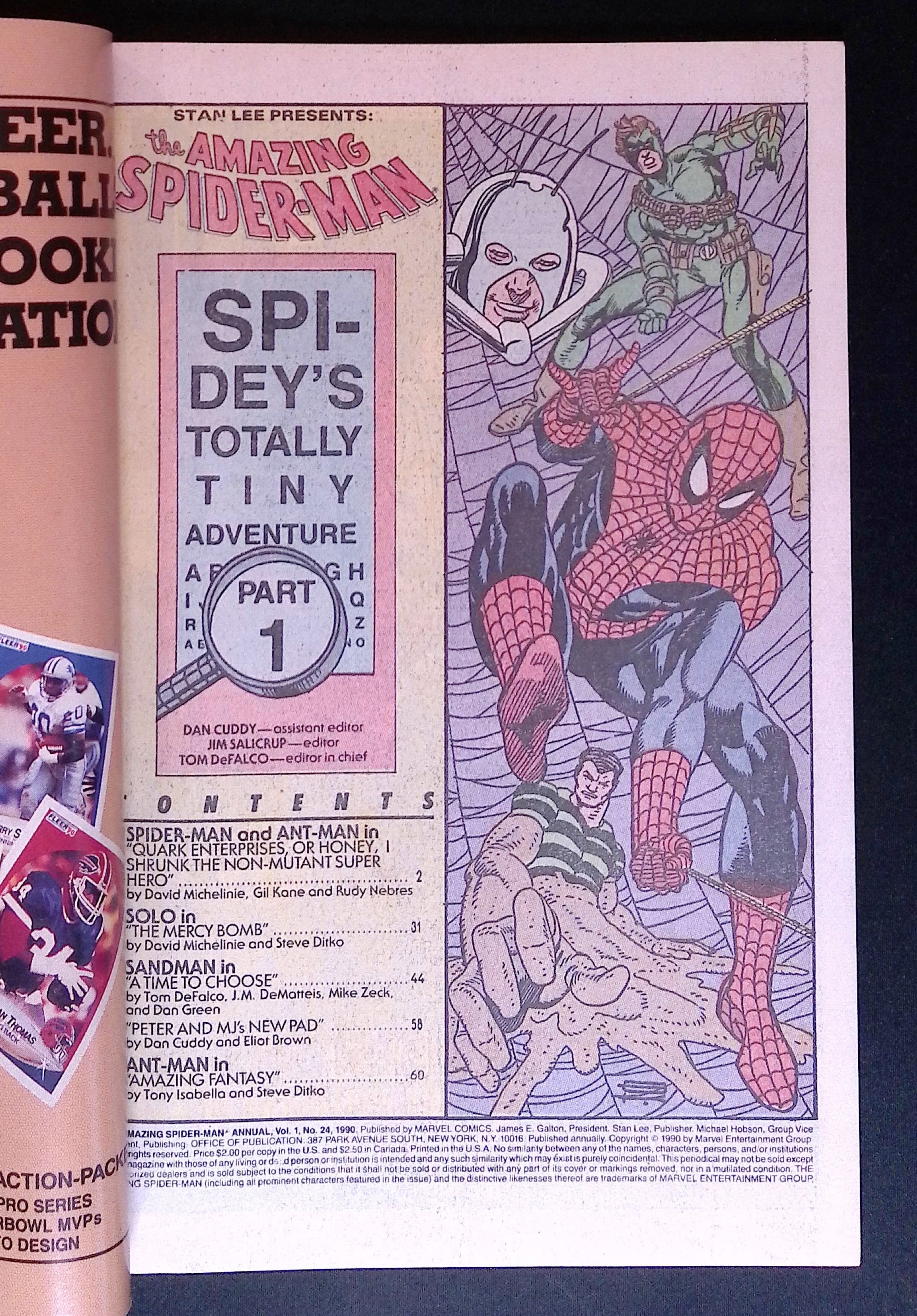 The Amazing Spider-Man Annual # 24 1990 NM-