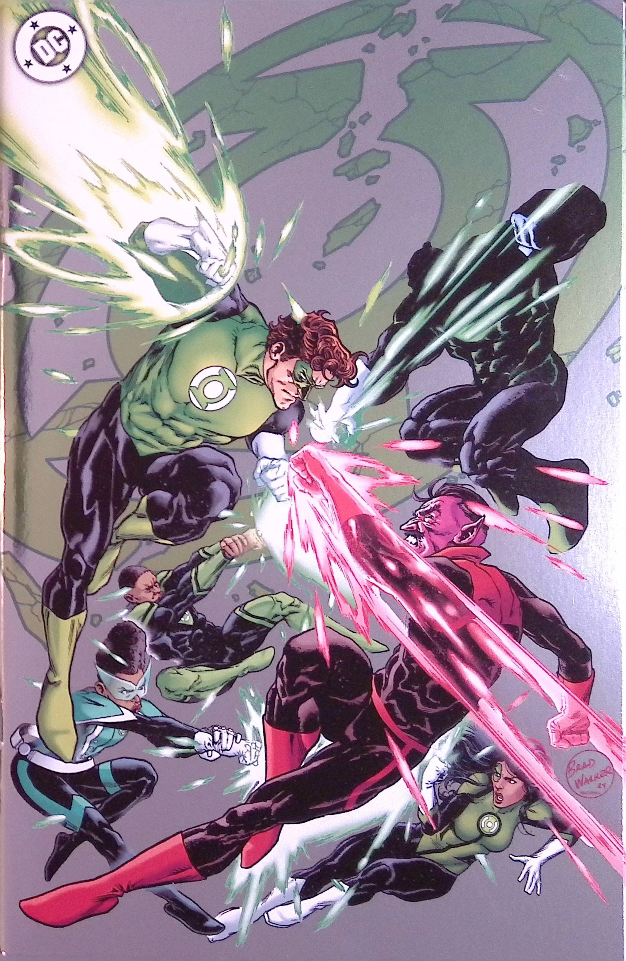 Green Lantern: Civil Corps Special # 1 Walker Foil Variant 2024 NM-