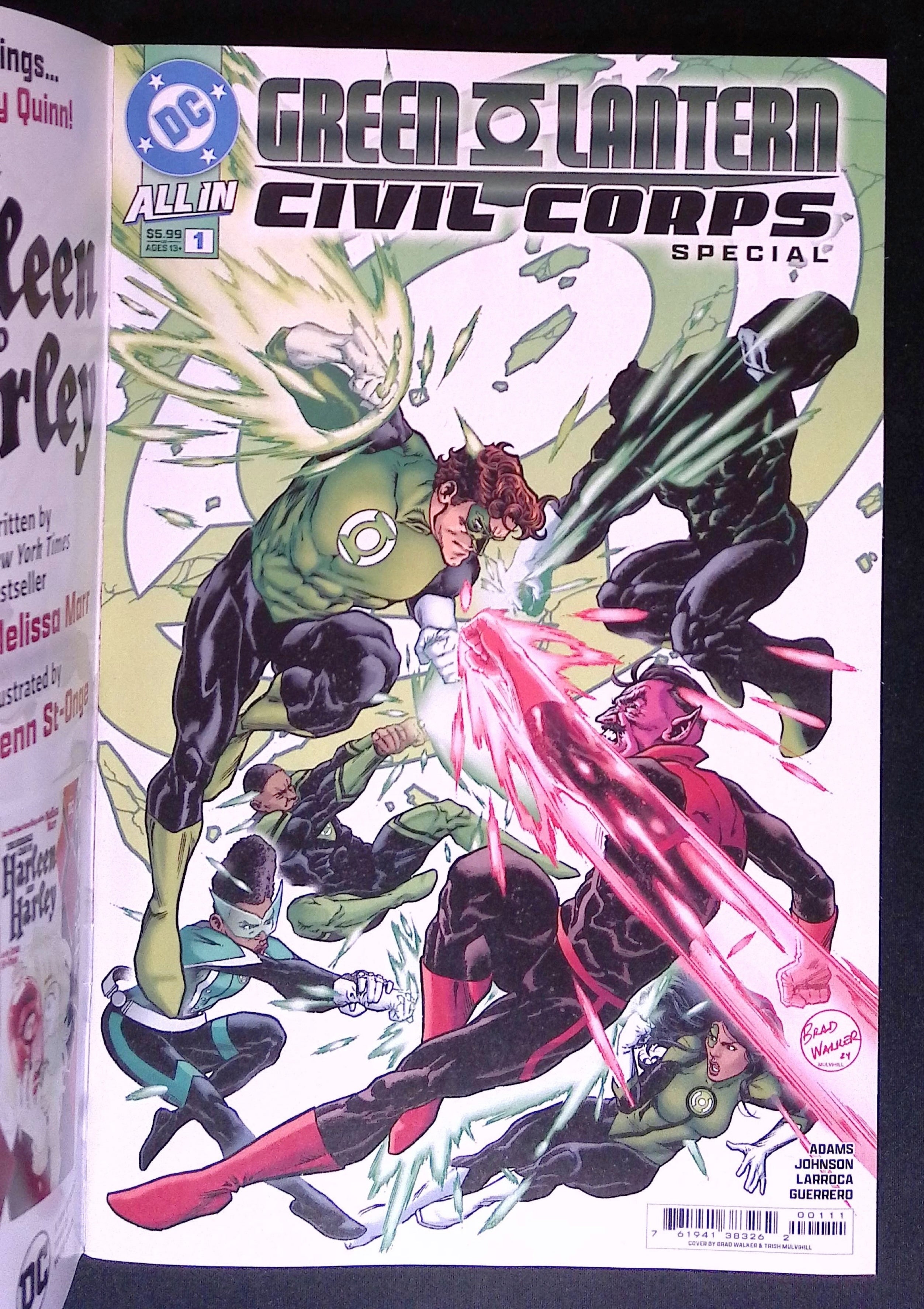 Green Lantern: Civil Corps Special # 1 Walker Foil Variant 2024 NM-