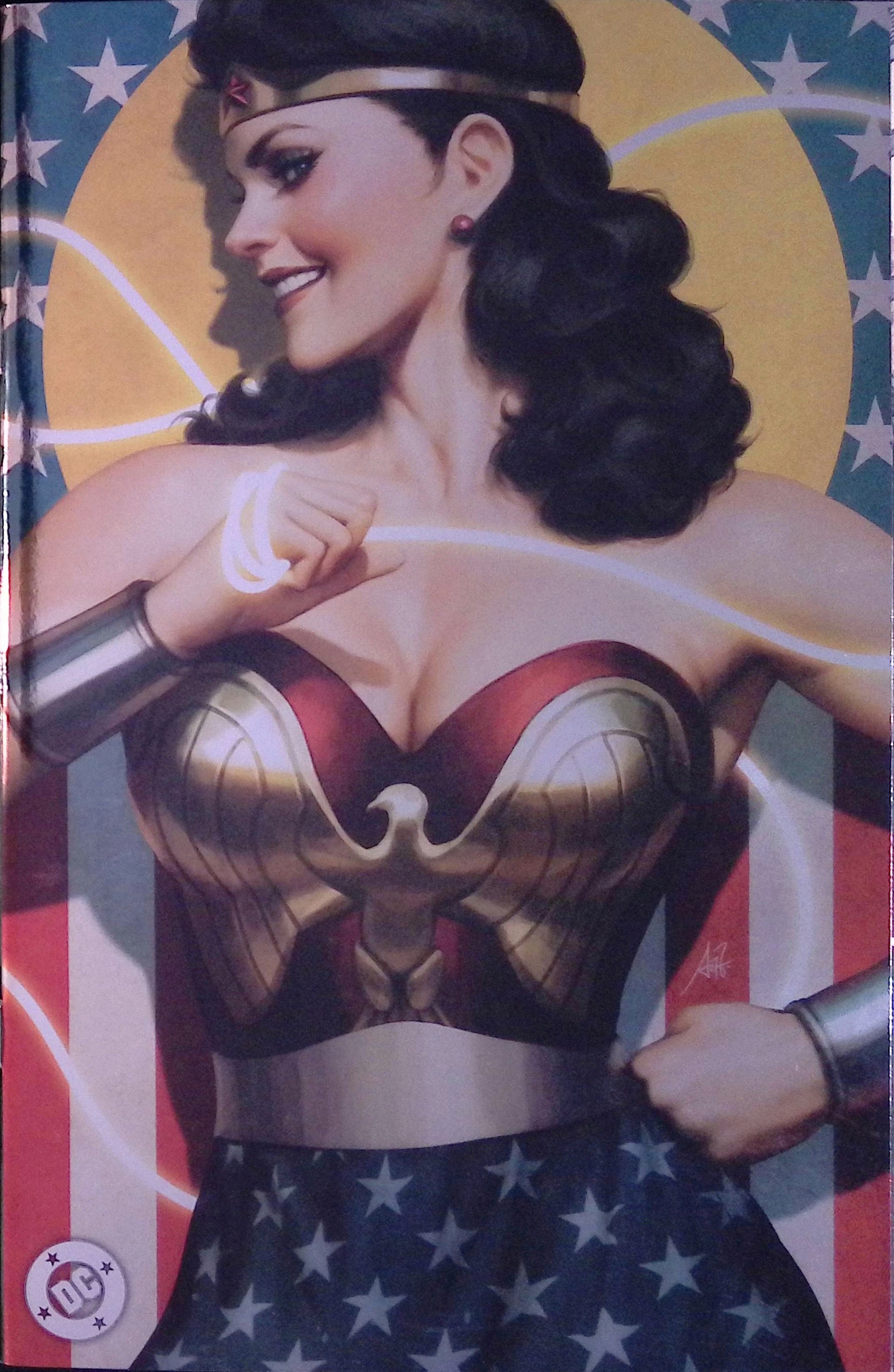 New History of the DC Universe # 1 Artgerm Foil Variant 2025 NM