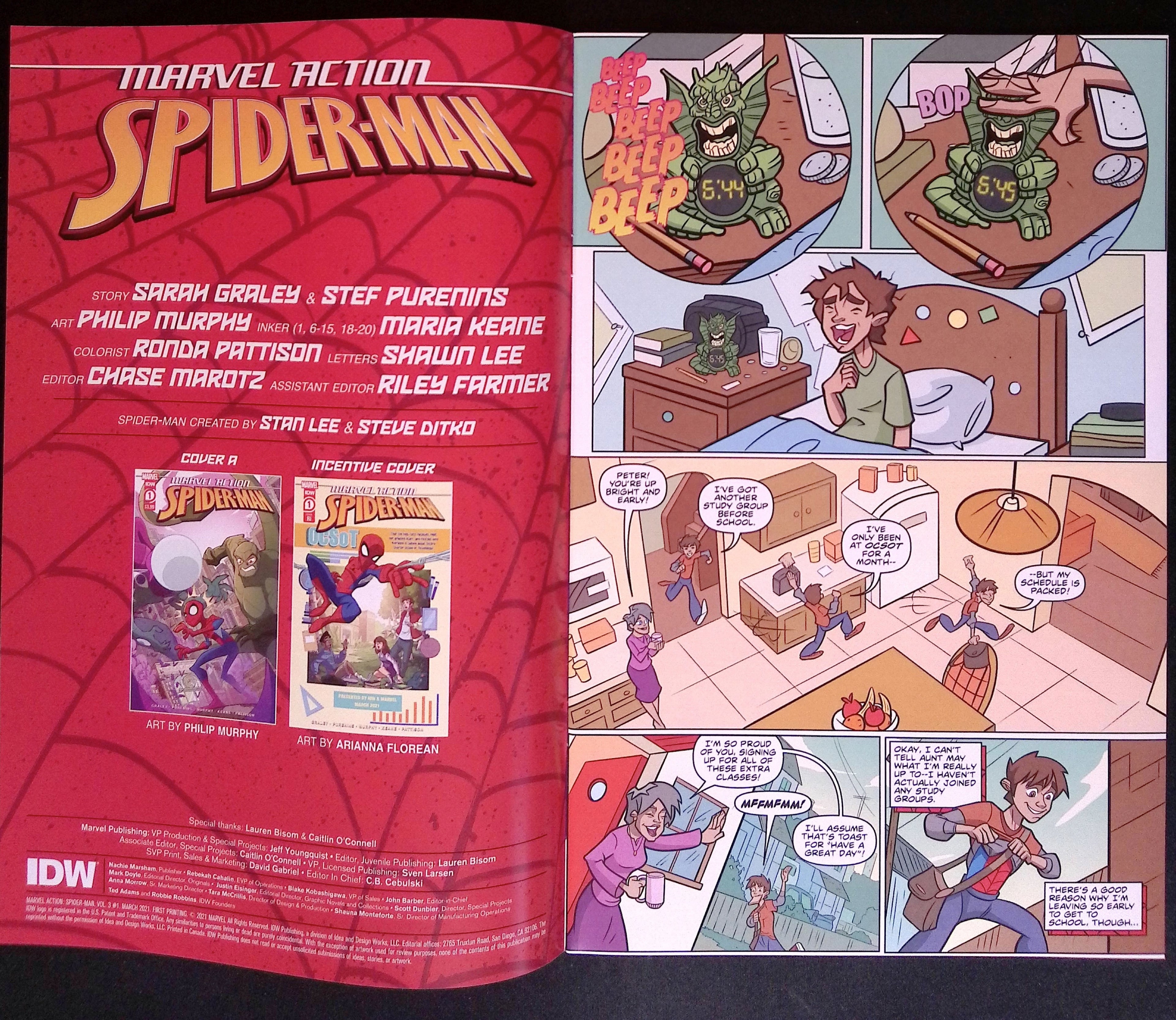 Marvel Action: Spider-Man # 1 2021 NM