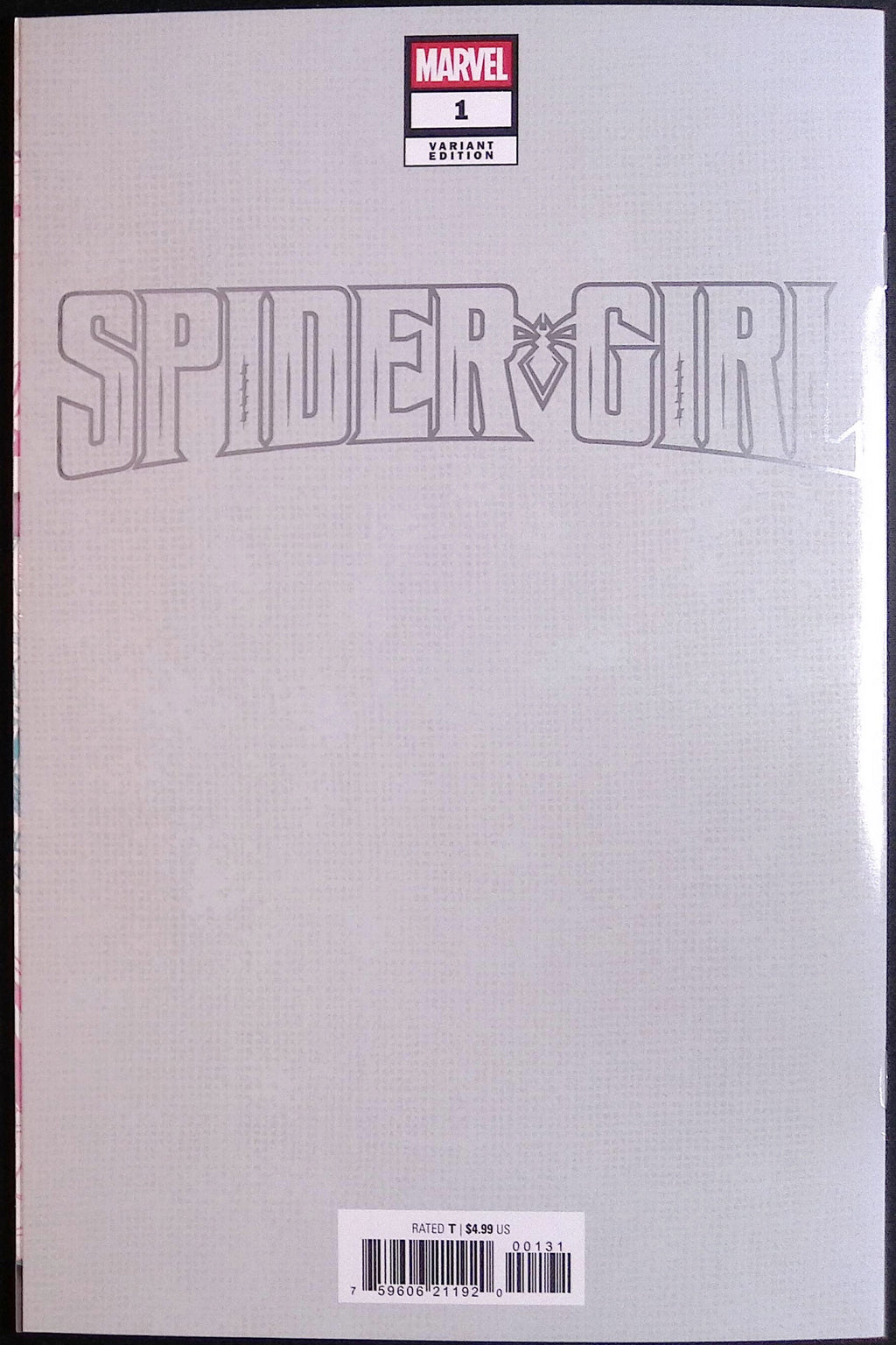 Spider-Girl # 1 Kaare Andrews Foil Variant 2025 NM