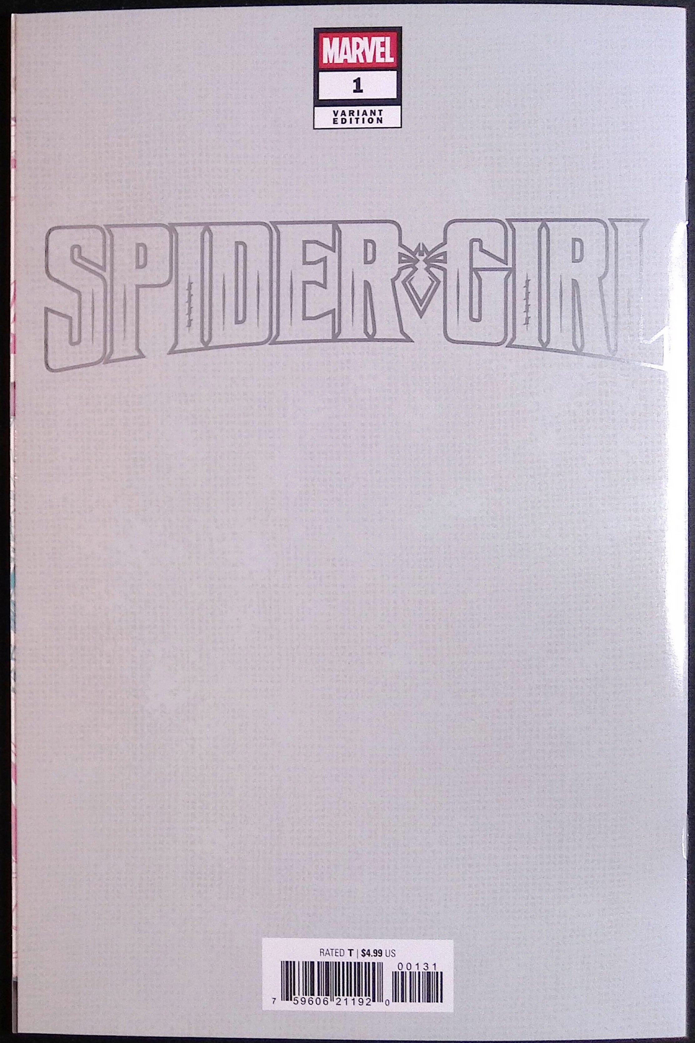 Spider-Girl # 1 Kaare Andrews Foil Variant 2025 NM