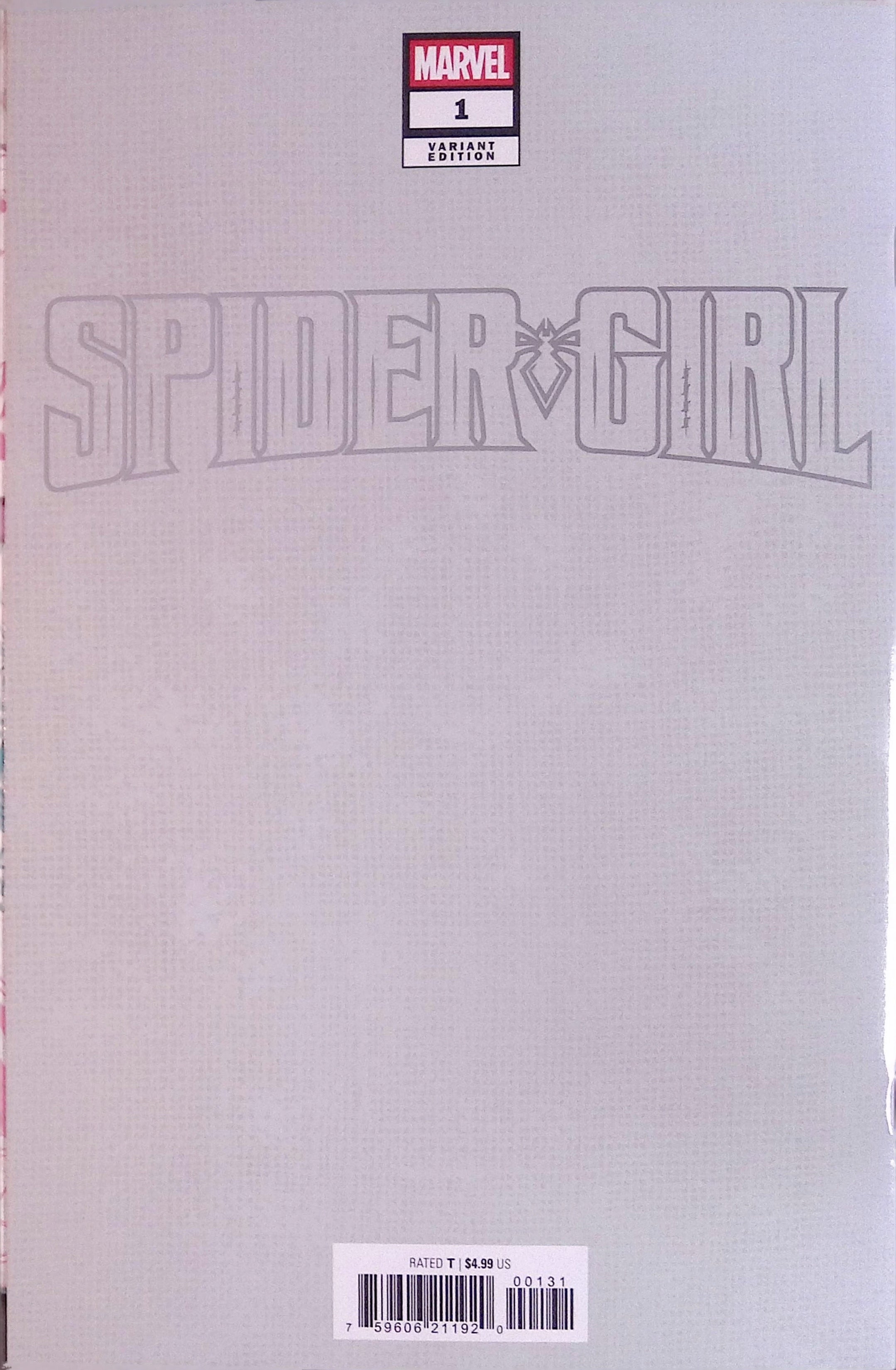 Spider-Girl # 1 Kaare Andrews Foil Variant 2025 NM