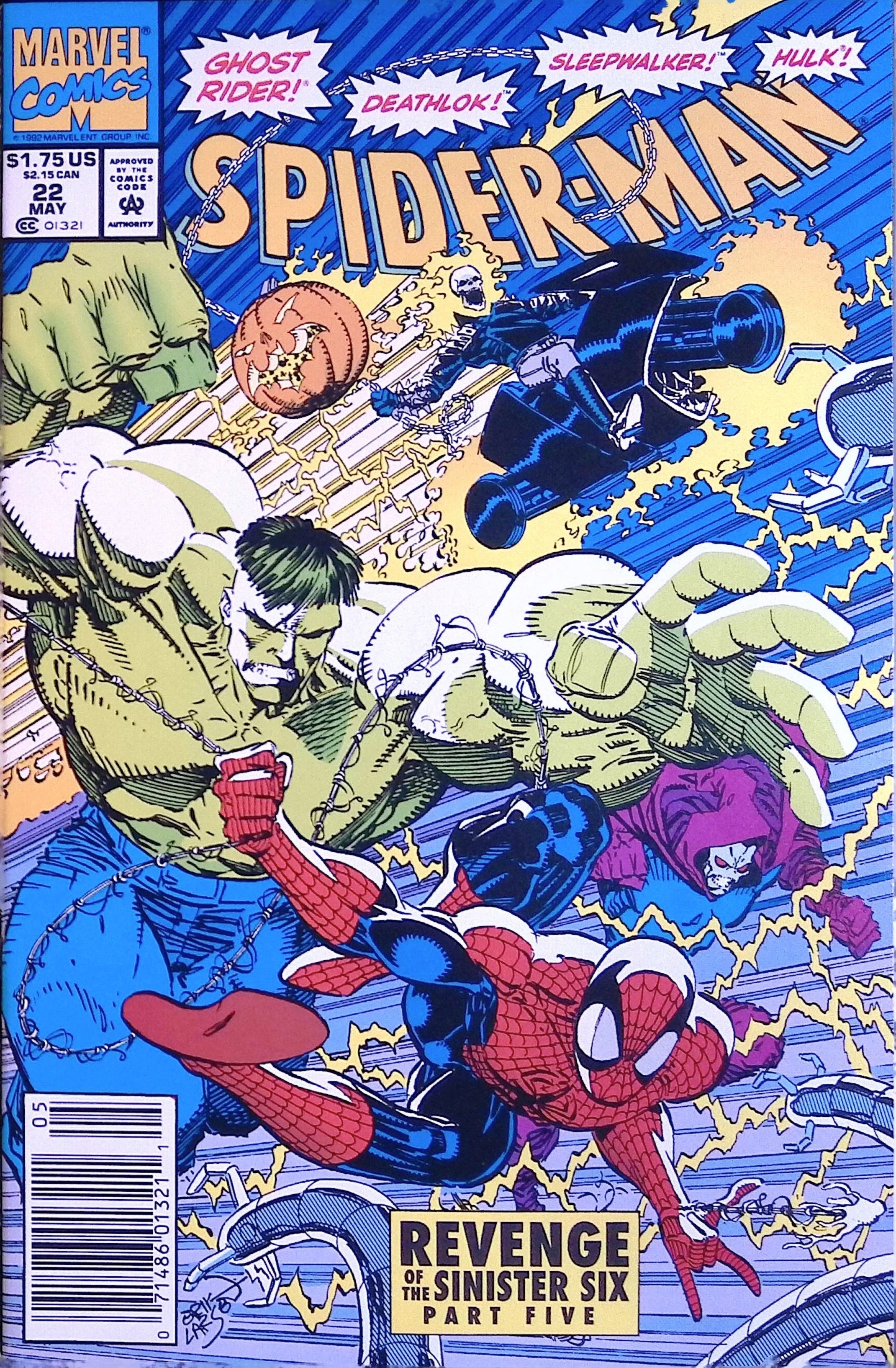 Spider-Man # 22 1992 NM-
