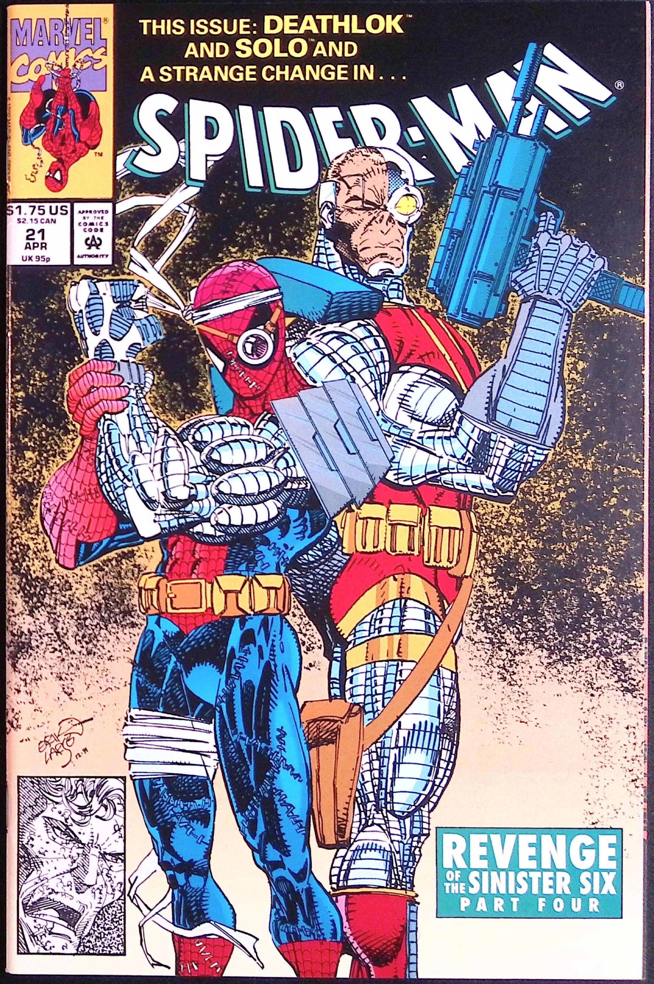 Spider-Man # 21 1992 NM-
