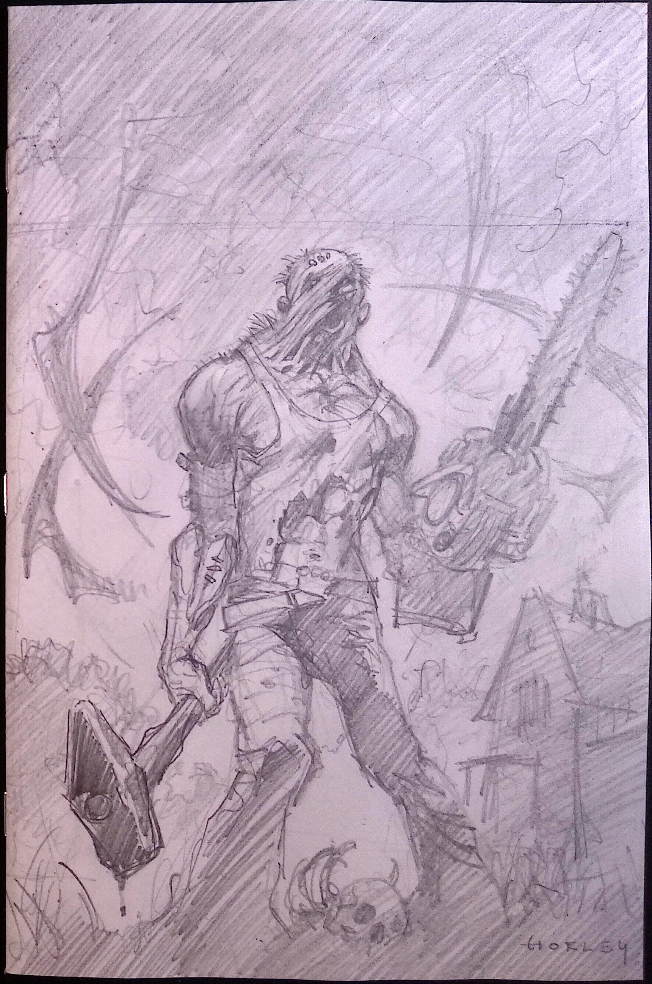 Dead by Daylight: The Hillbilly # 1 Cover I Horley Virgin Pencil Variant 2026 BN