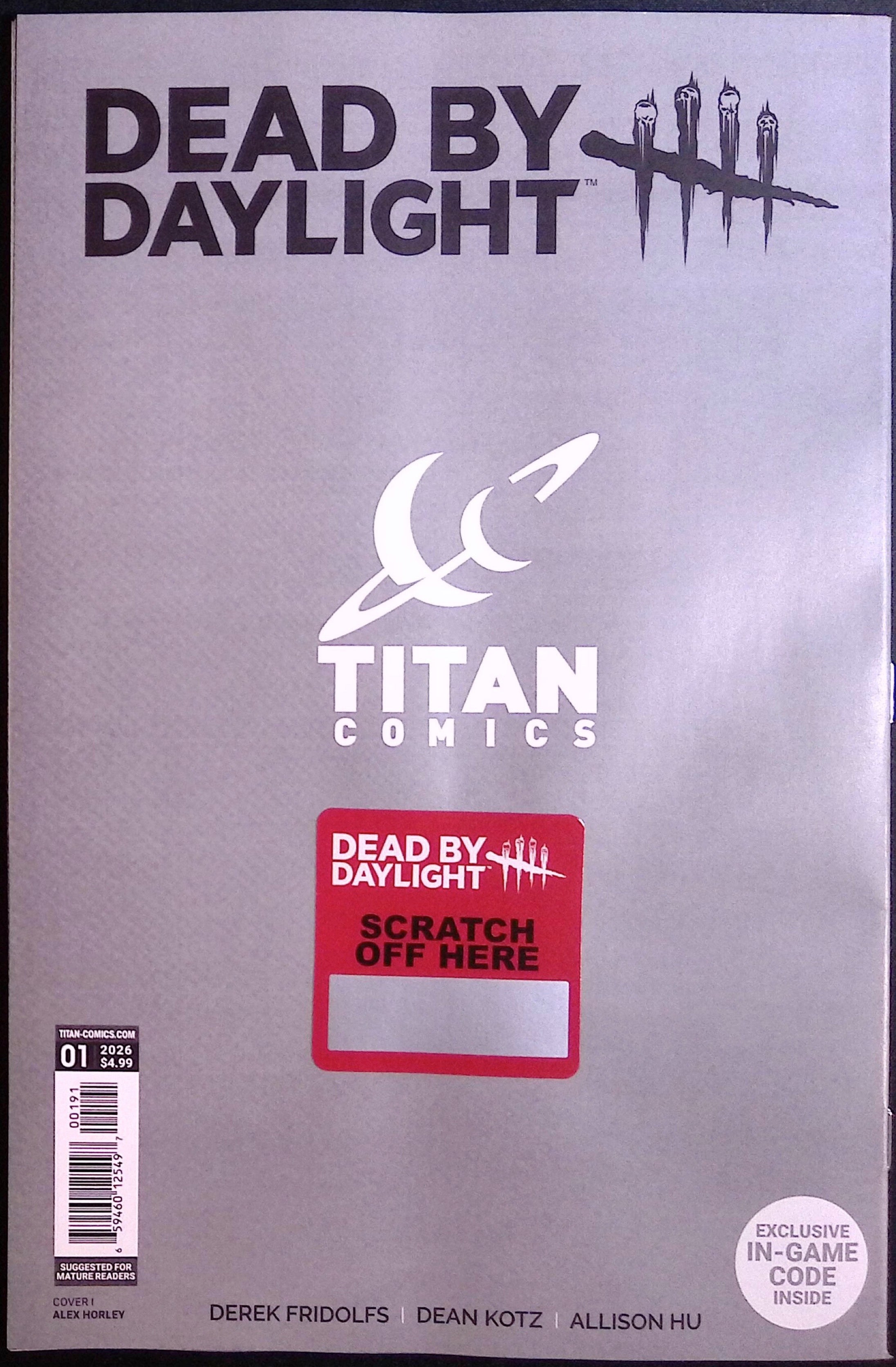 Dead by Daylight: The Hillbilly # 1 Cover I Horley Virgin Pencil Variant 2026 BN