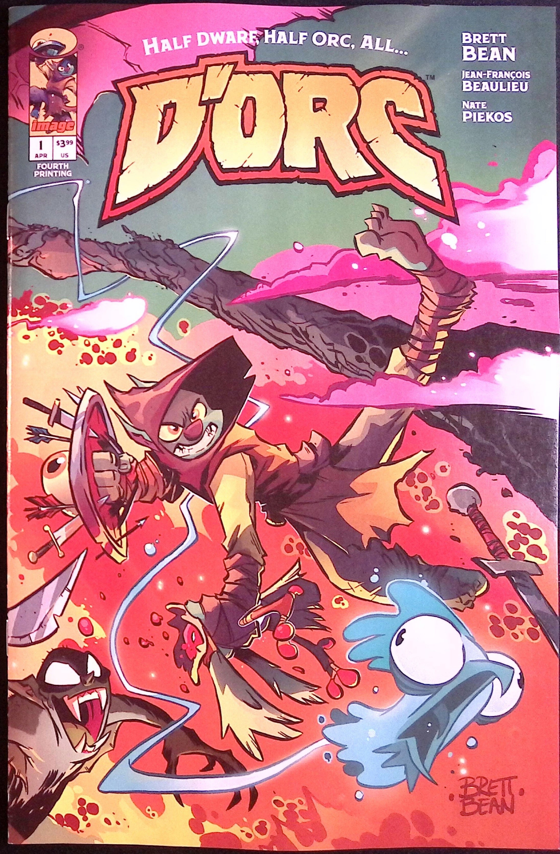 D'Orc # 1 Cover A Fourth Printing 2026 BN