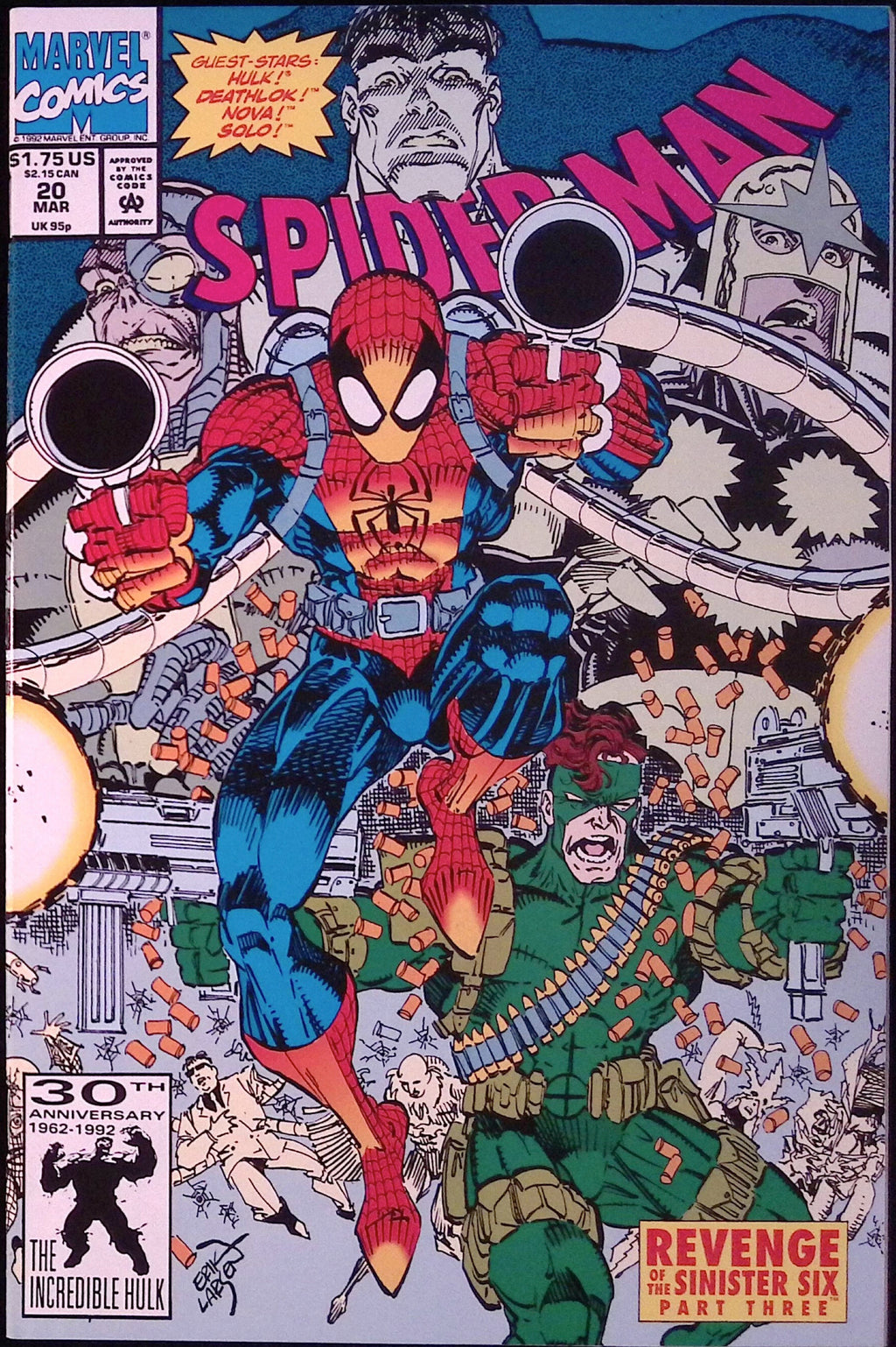 Spider-Man # 20 1992 NM-