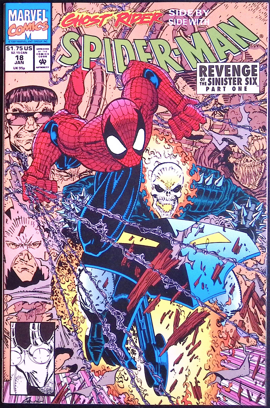 Spider-Man # 18 1992 NM-