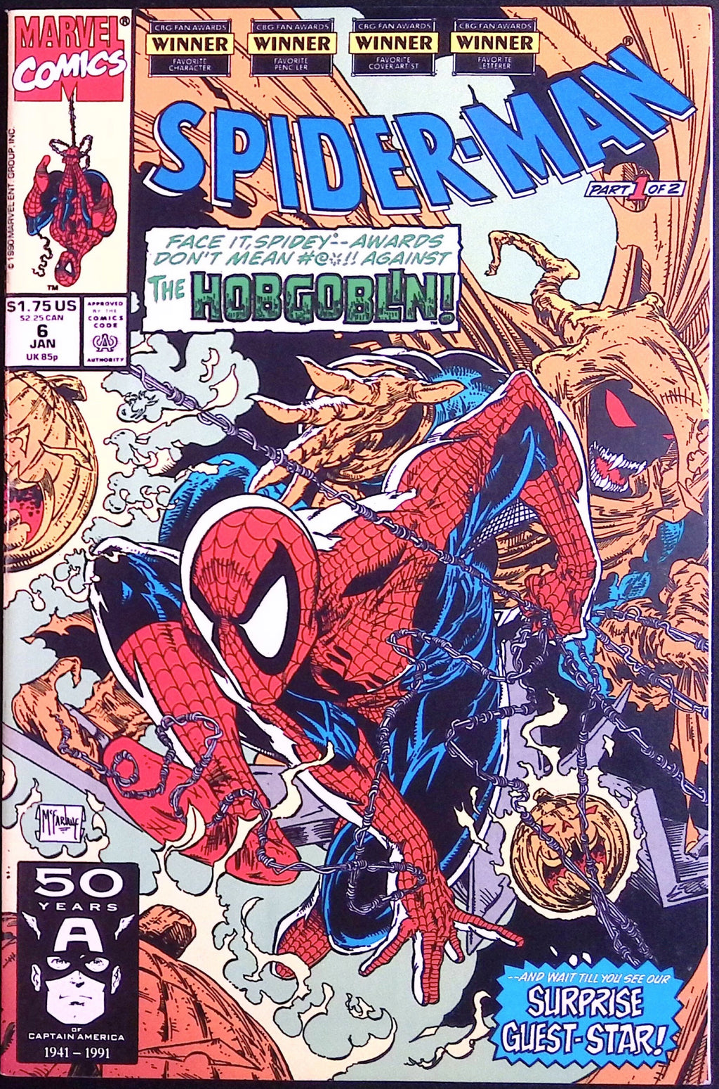 Spider-Man # 6 1991 VF/NM
