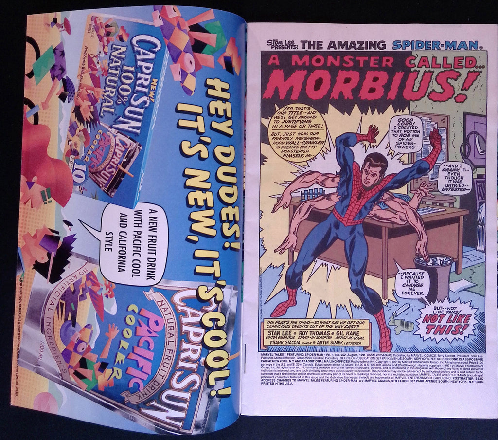 Marvel Tales # 252 1991 VF