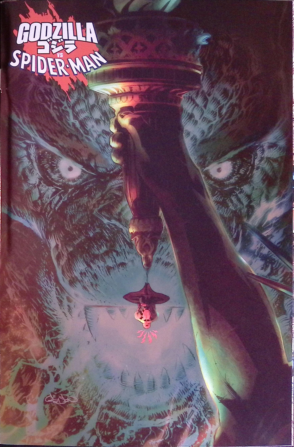 Godzilla vs. Spider-Man # 1 Gleason Foil Variant 2025 NM