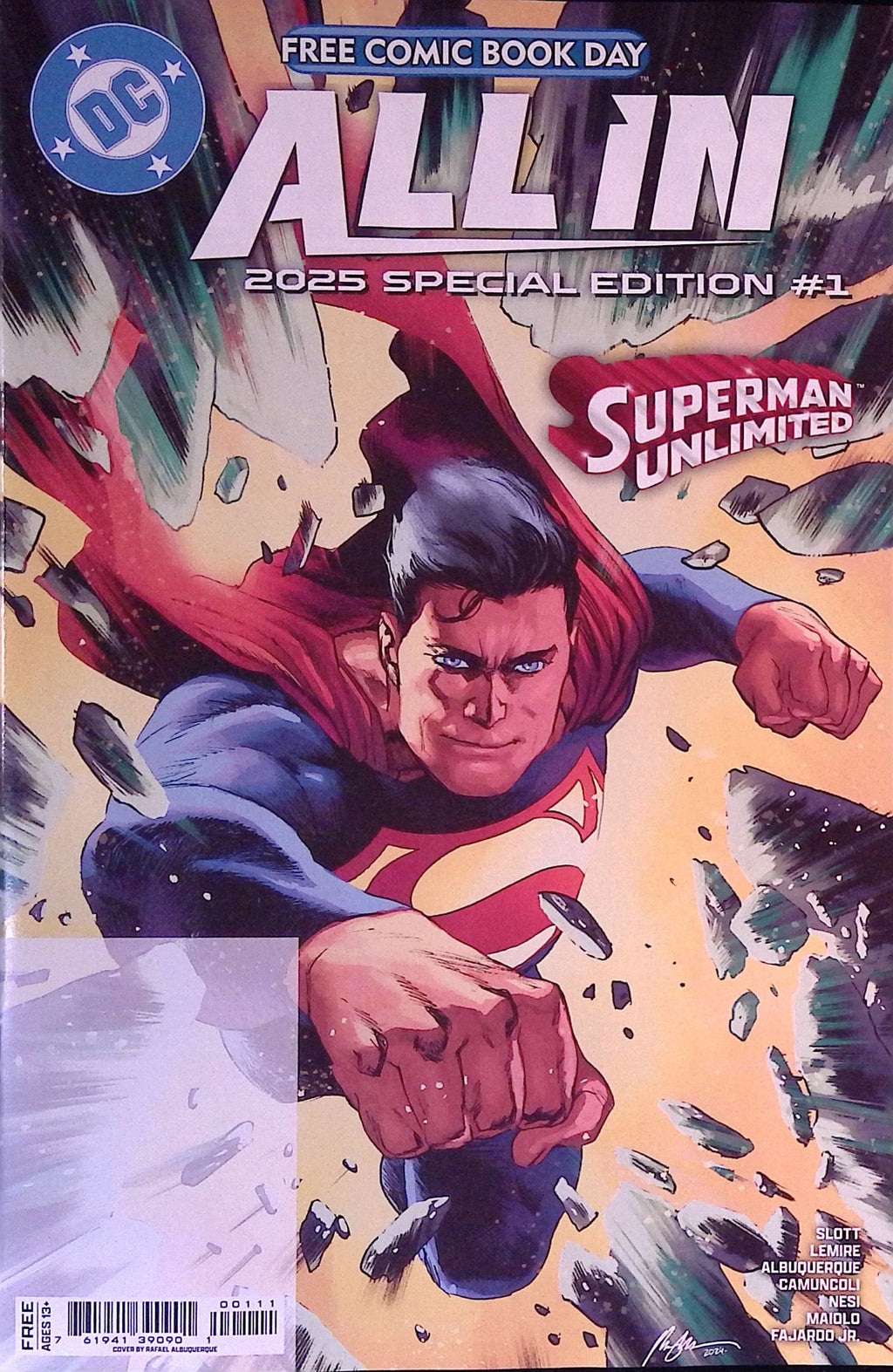 DC All In/Absolute Universe 2025 FCBD Special Edition #1 NM