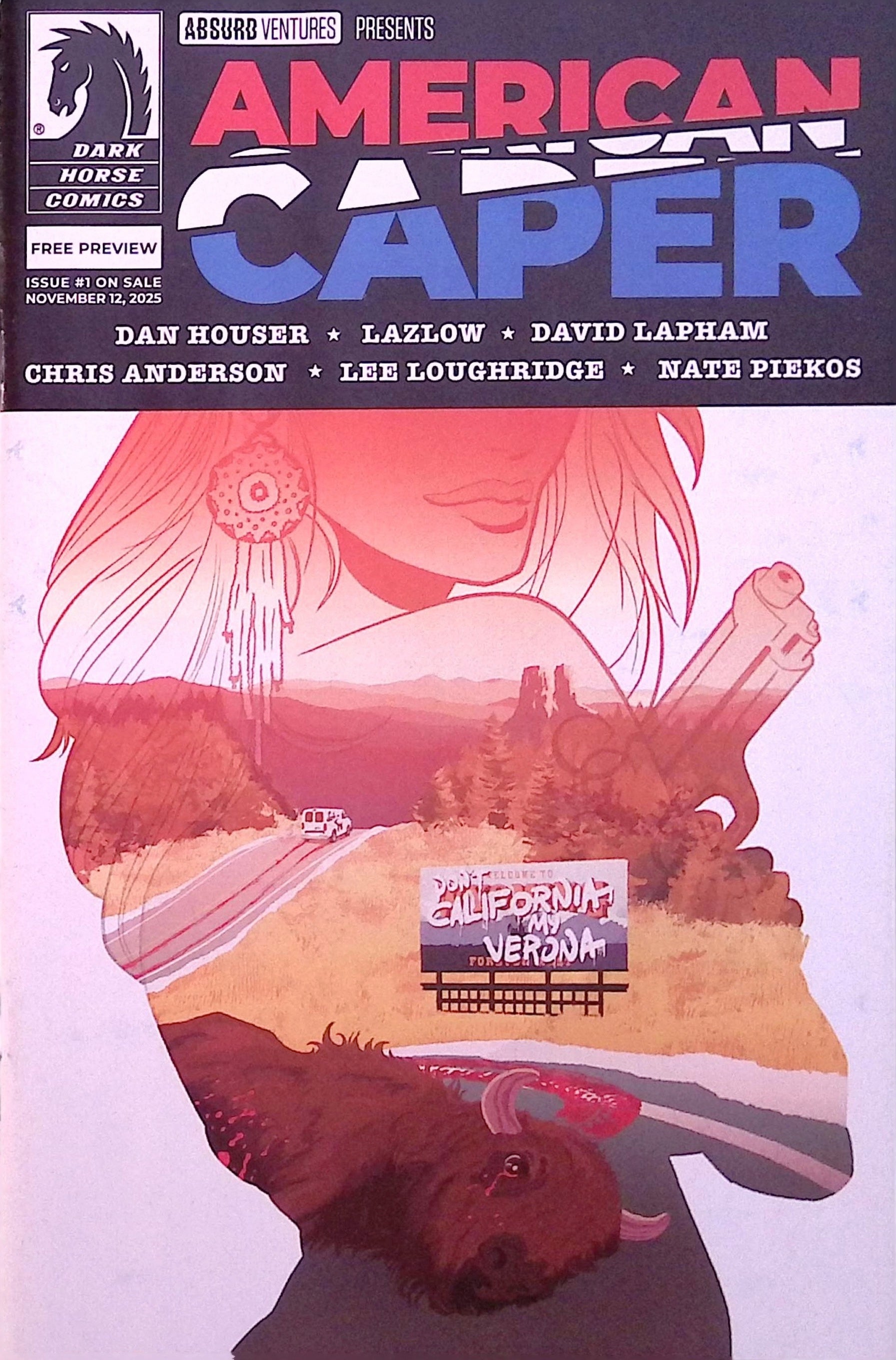 American Caper # 1 2025 Ashcan BN