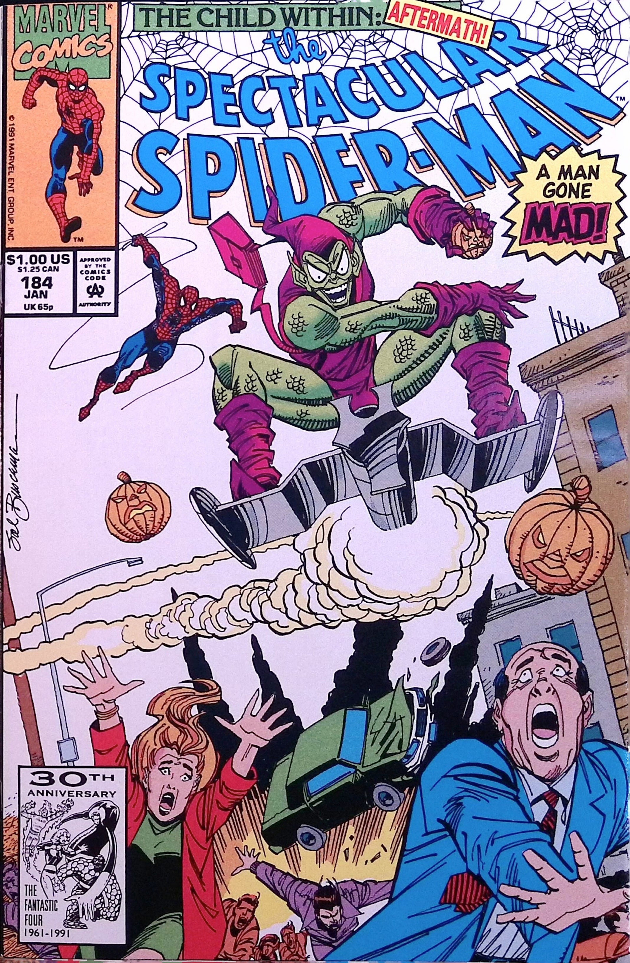The Spectacular Spider-Man # 184 1991 VF/NM