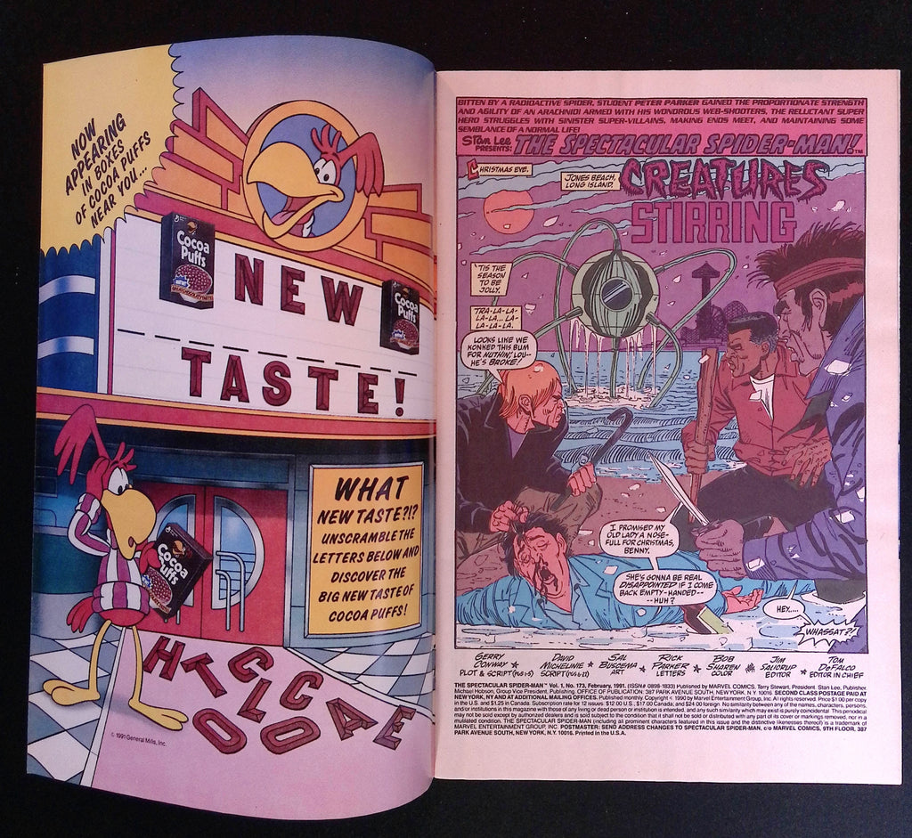 The Spectacular Spider-Man # 173 VF/NM