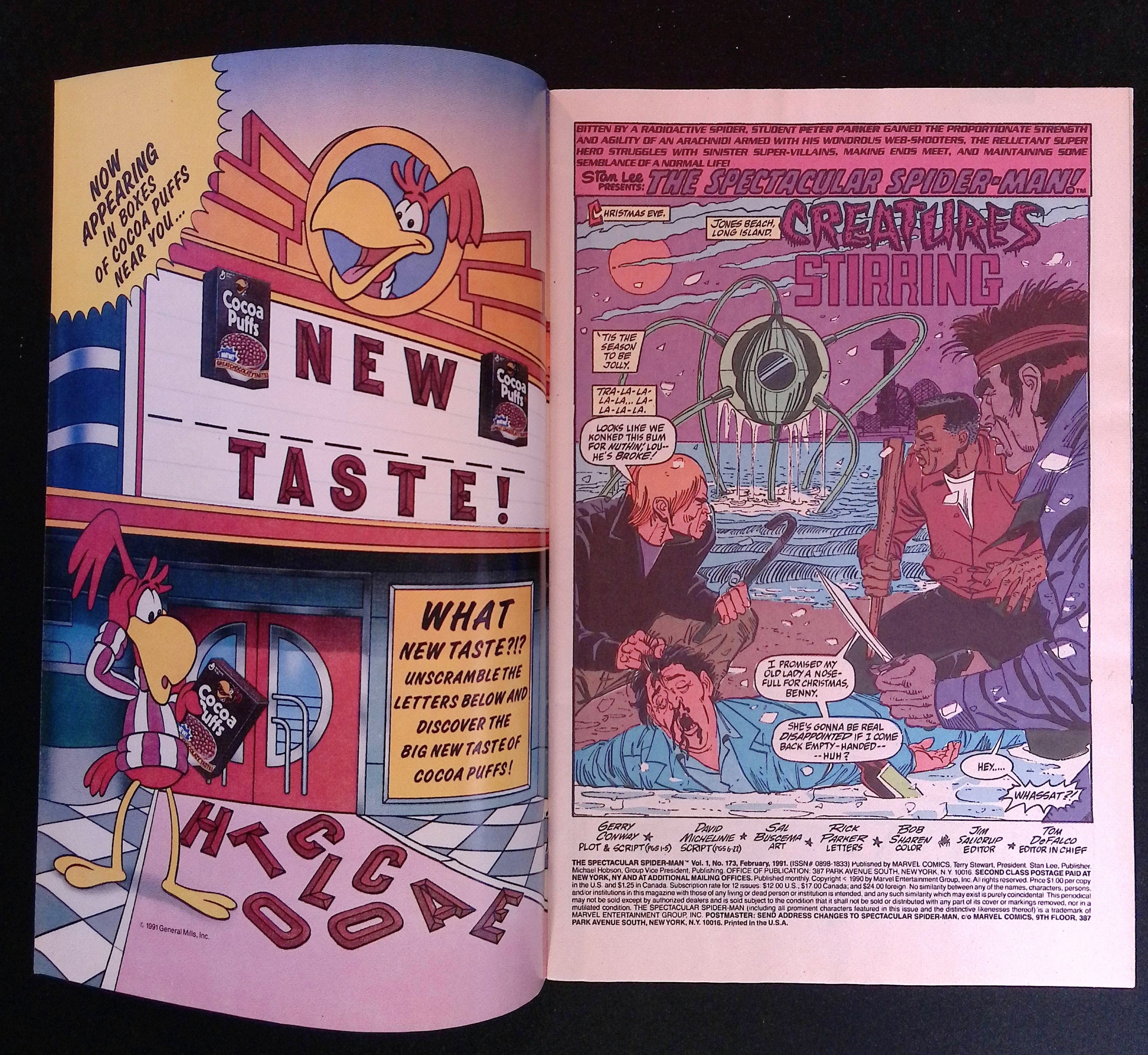 The Spectacular Spider-Man # 173 VF/NM