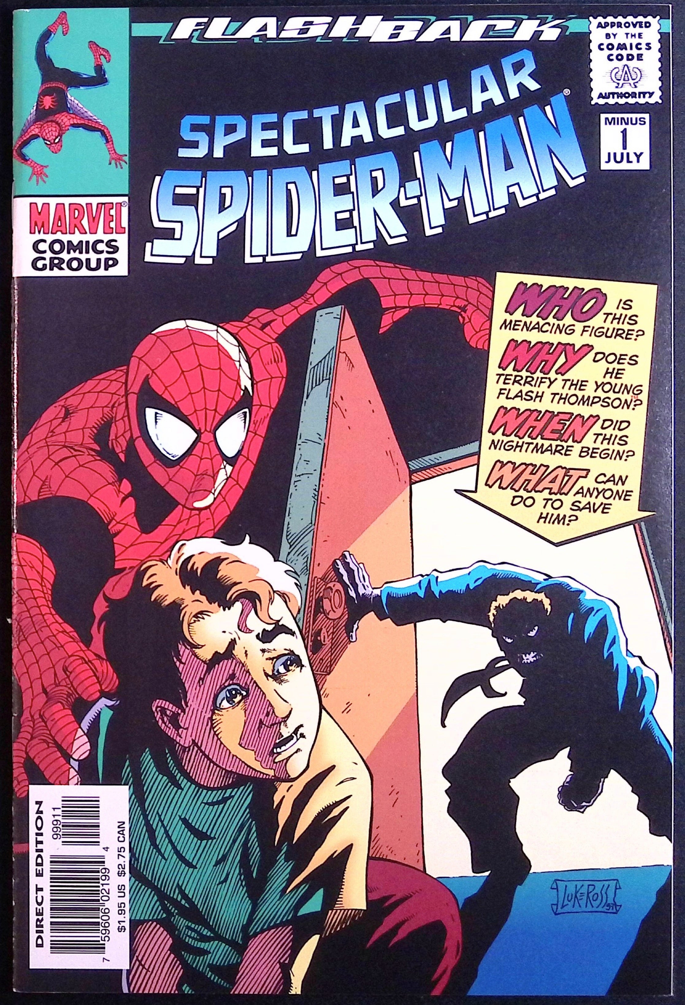 The Spectacular Spider-Man #-1 Flashback VF/NM 1997